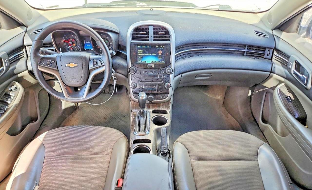 2014 Chevrolet Malibu 1lt Silver vin: 1G11C5SL7EF134405