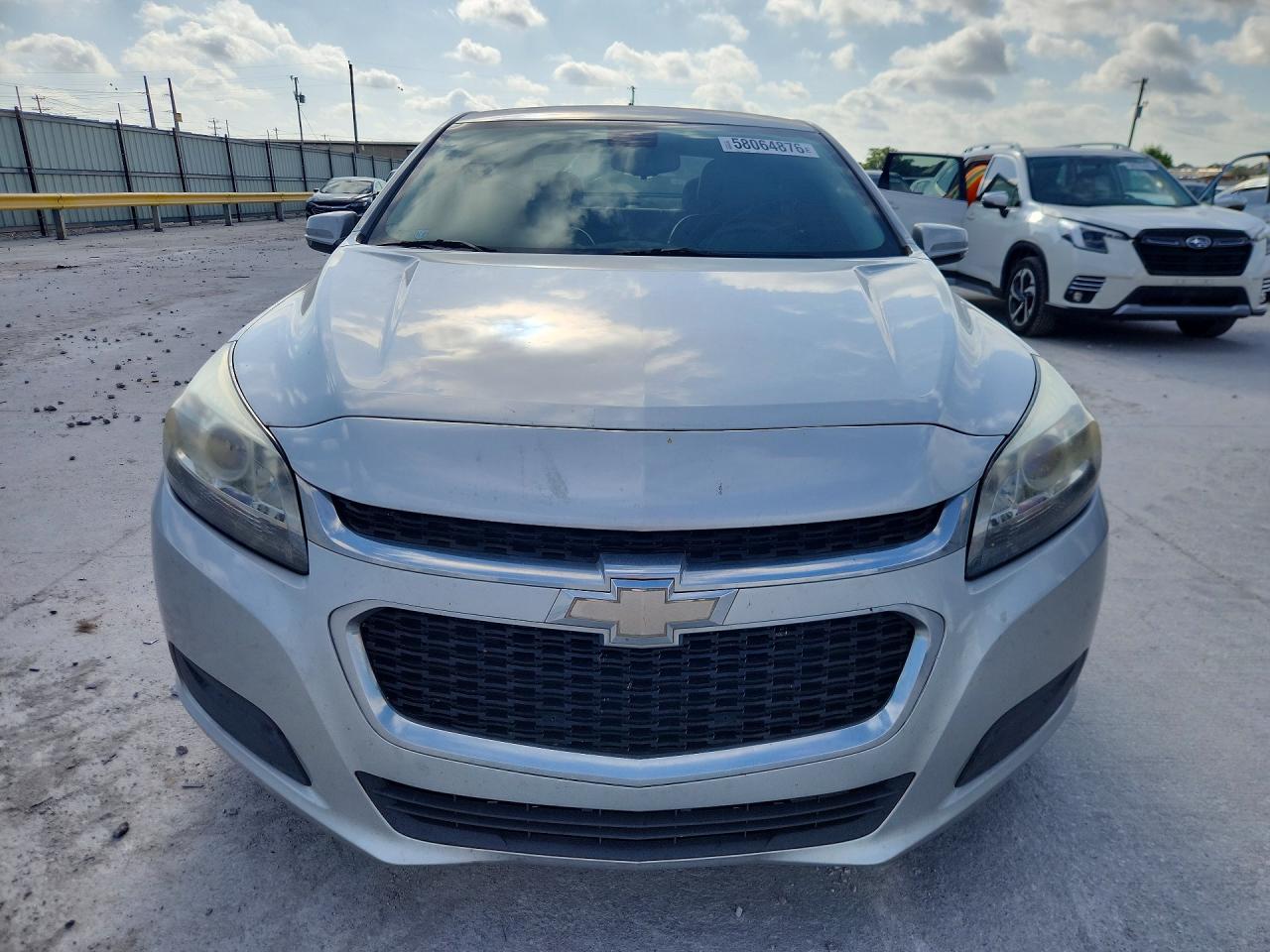 2014 Chevrolet Malibu 1lt Silver vin: 1G11C5SL7EF144318