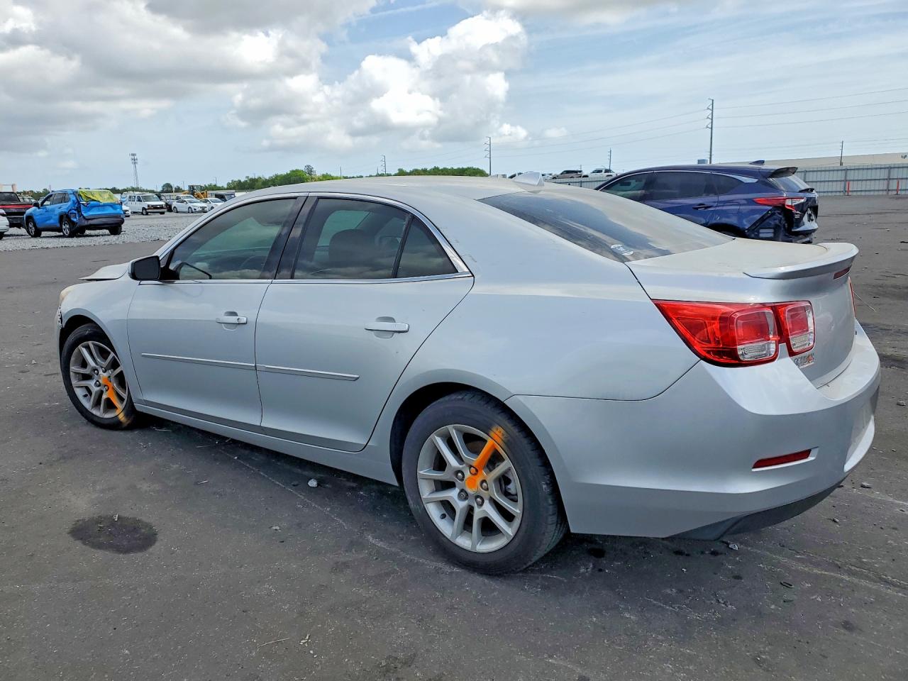 2014 Chevrolet Malibu 1lt Silver vin: 1G11C5SL7EF169168