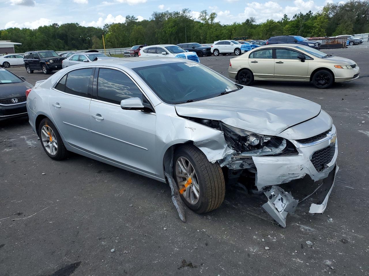 2014 Chevrolet Malibu 1lt Silver vin: 1G11C5SL7EF169168