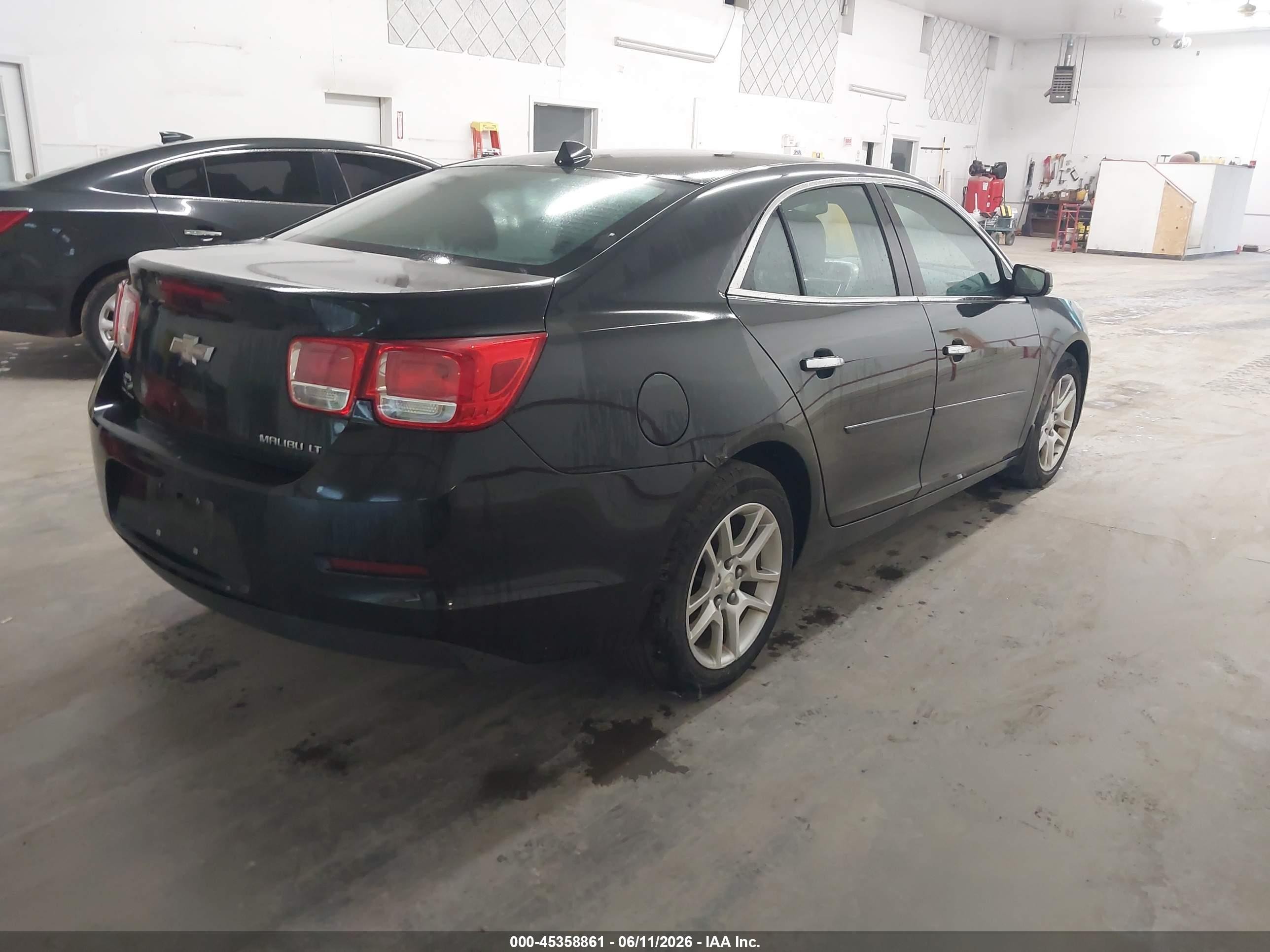 2014 Chevrolet Malibu 1lt Black vin: 1G11C5SL7EF173916