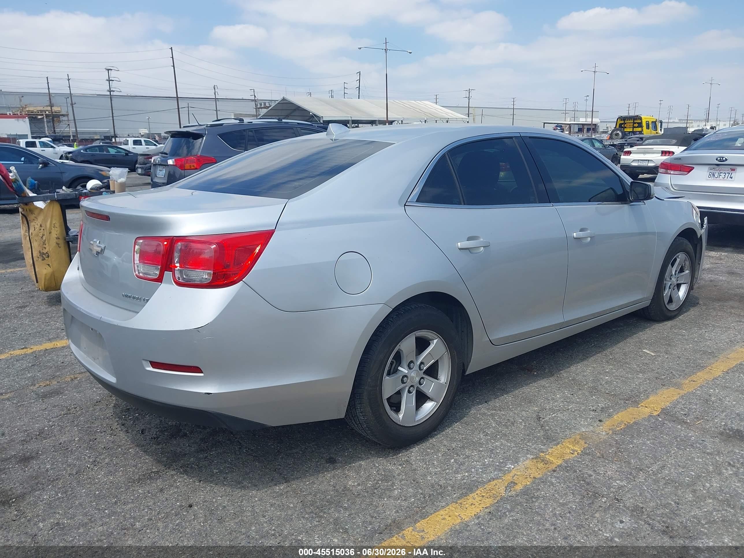 2014 Chevrolet Malibu 1lt Silver vin: 1G11C5SL7EF210219