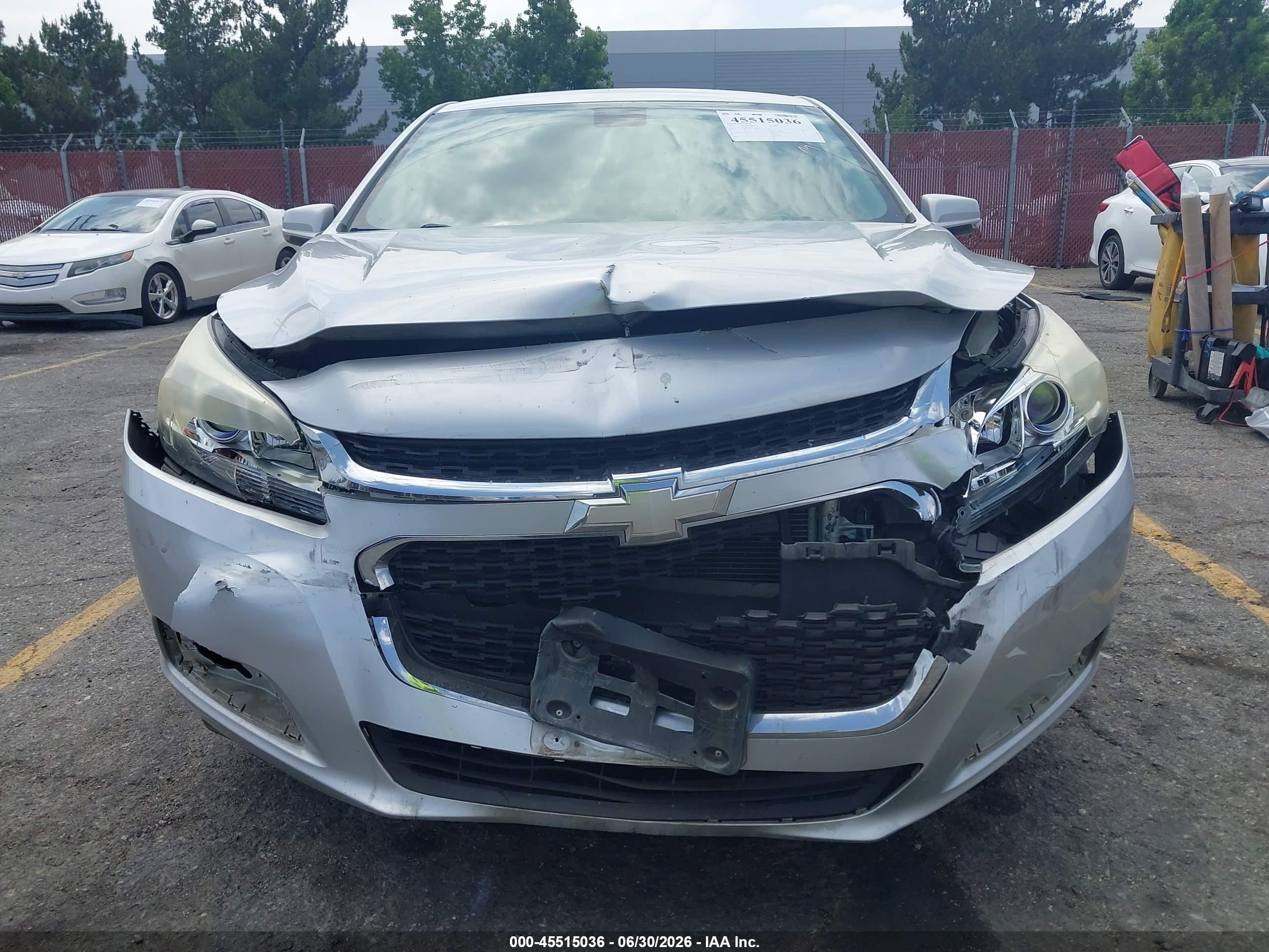 2014 Chevrolet Malibu 1lt Silver vin: 1G11C5SL7EF210219