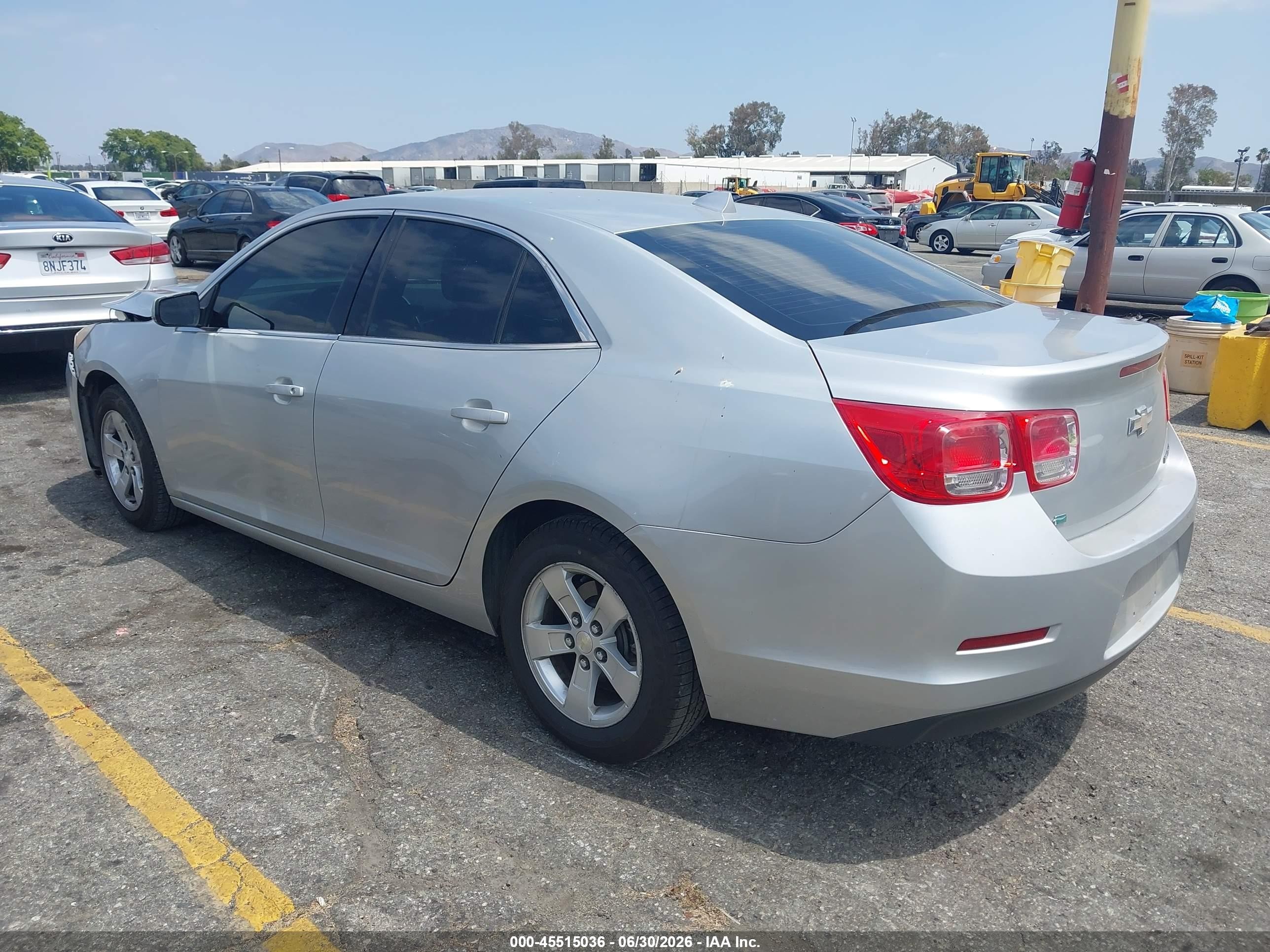 2014 Chevrolet Malibu 1lt Silver vin: 1G11C5SL7EF210219