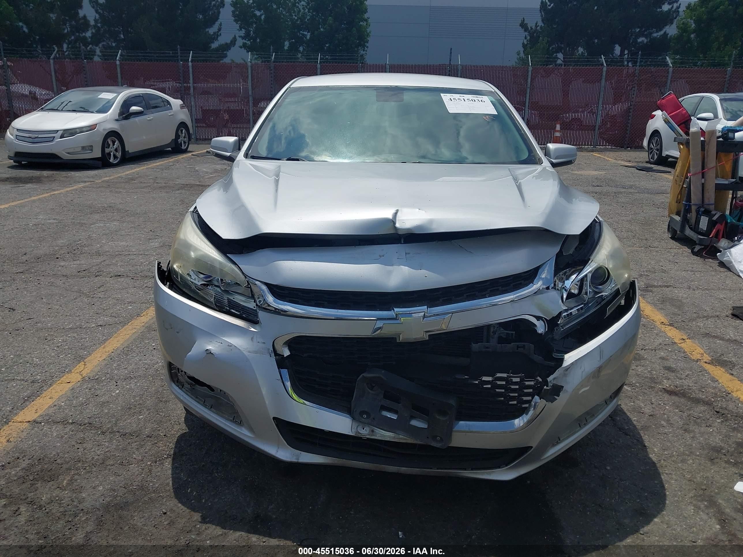 2014 Chevrolet Malibu 1lt Silver vin: 1G11C5SL7EF210219