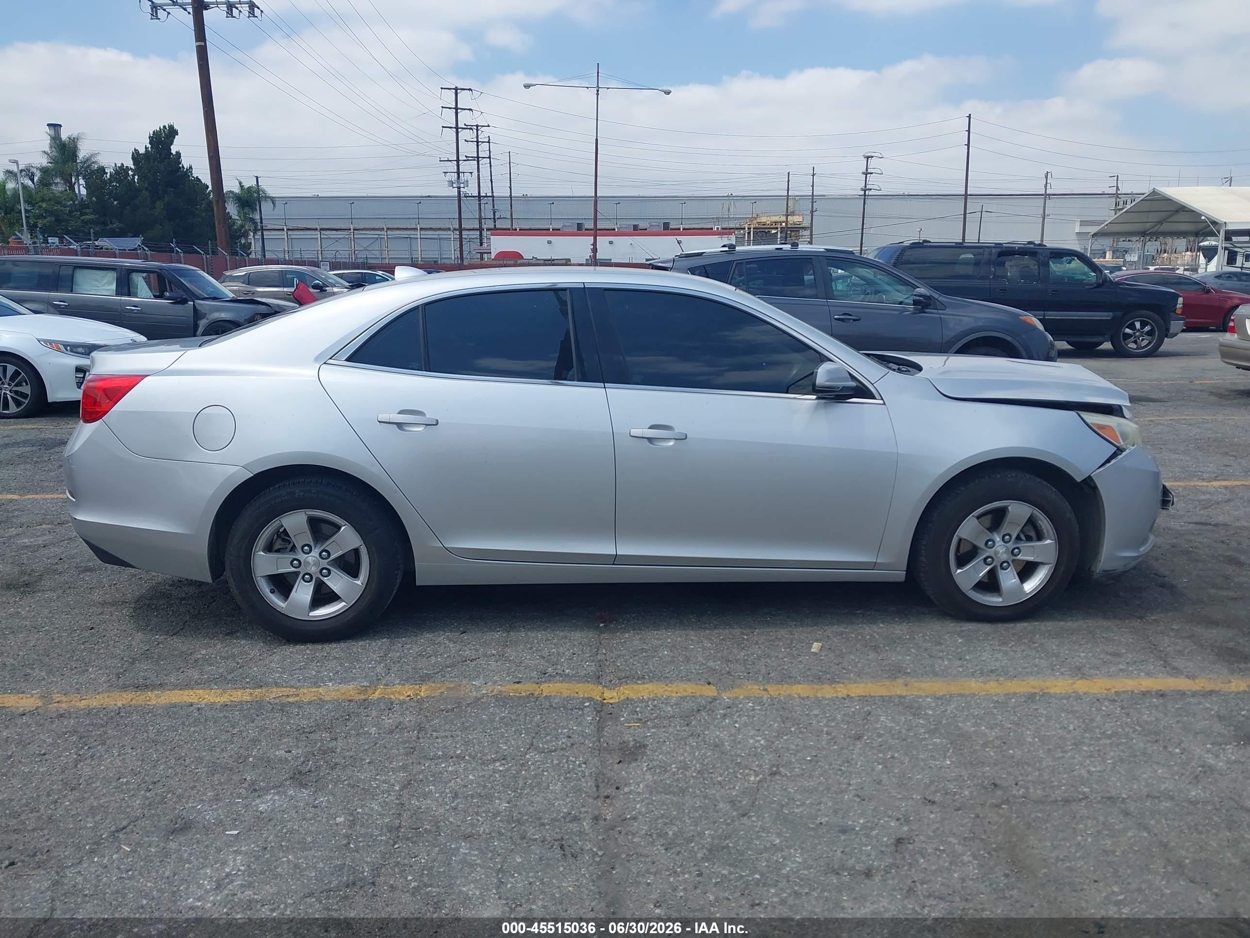 2014 Chevrolet Malibu 1lt Silver vin: 1G11C5SL7EF210219
