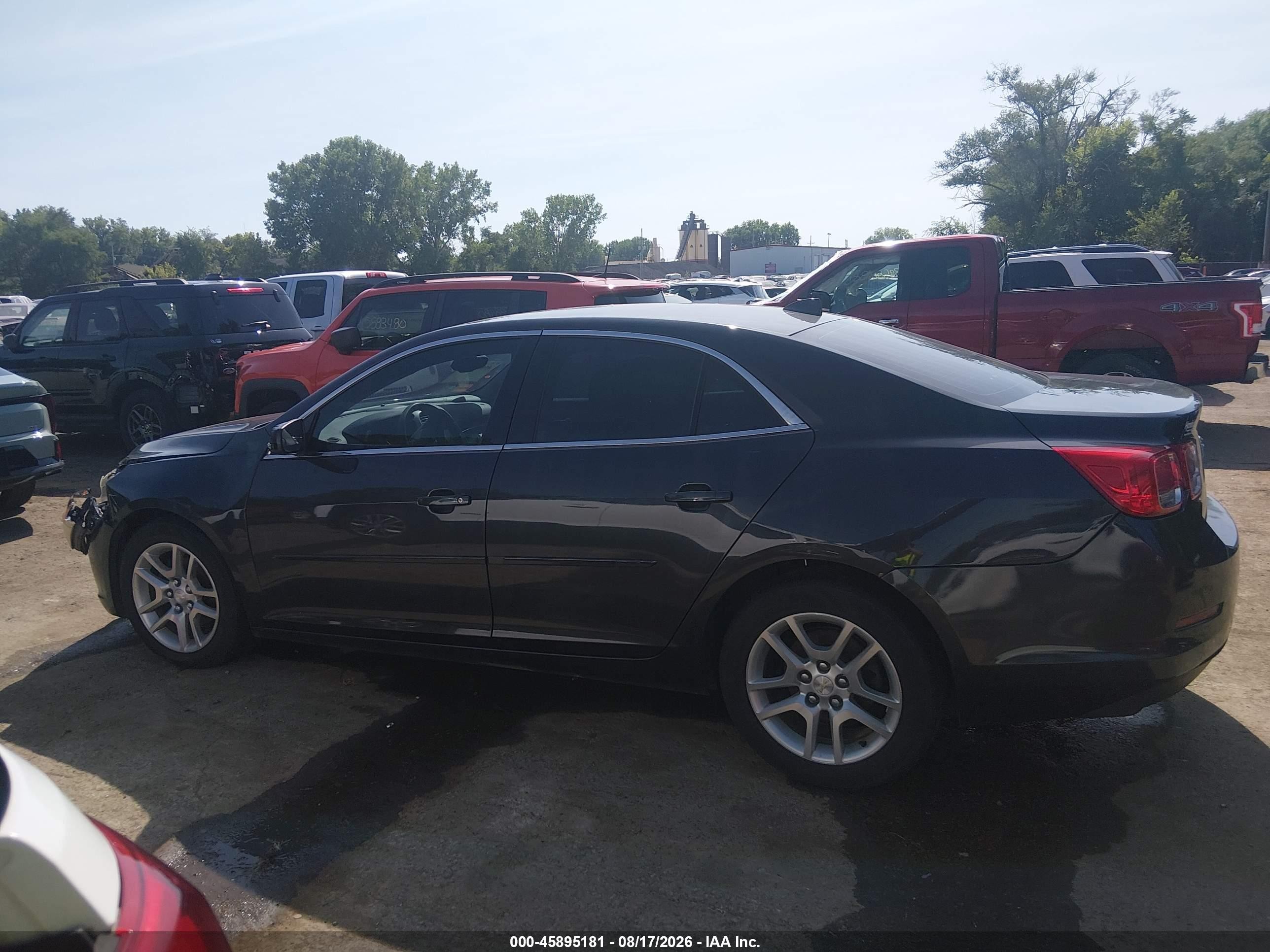 2014 Chevrolet Malibu 1lt Серый vin: 1G11C5SL7EF221060