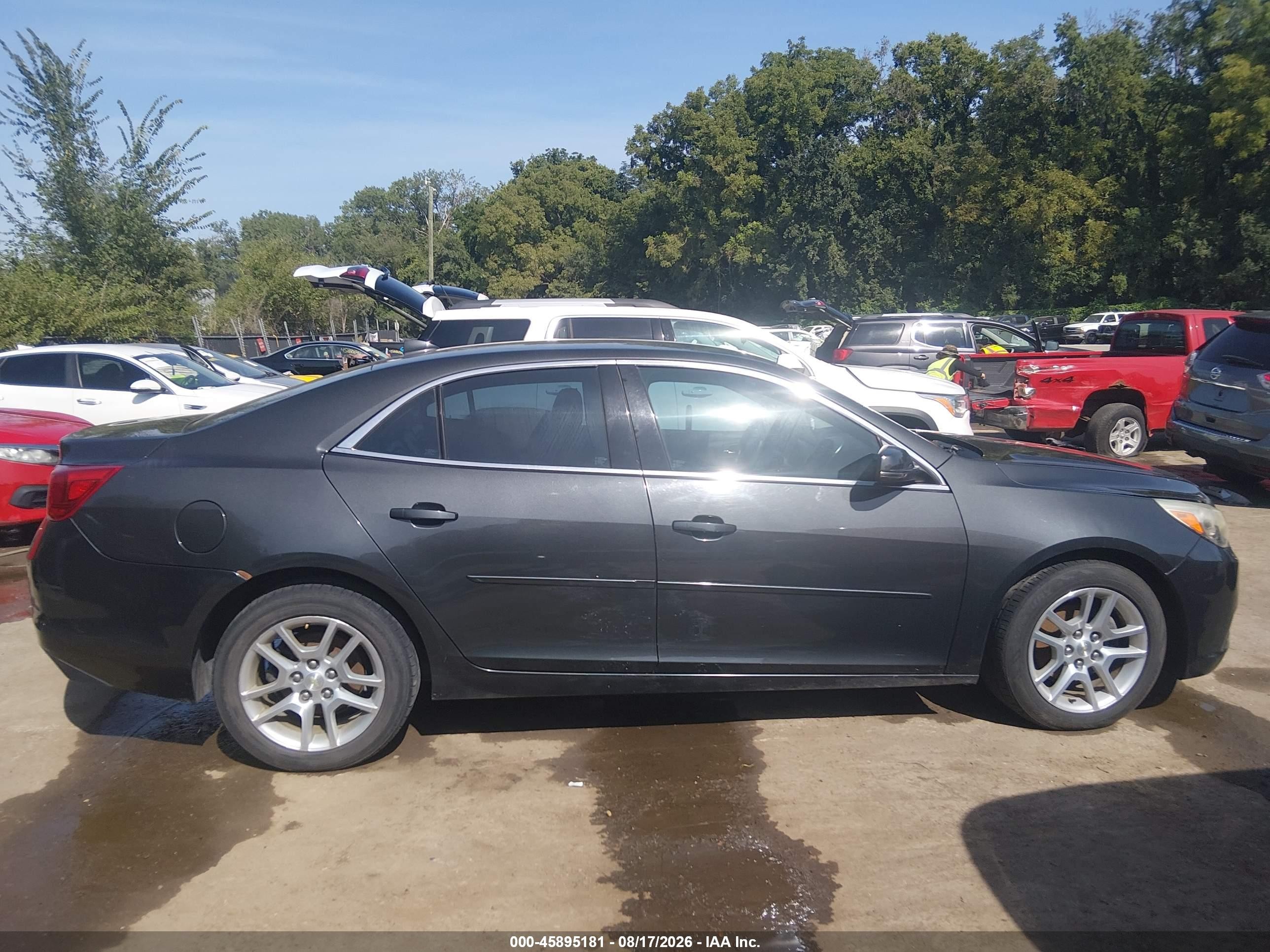 2014 Chevrolet Malibu 1lt Серый vin: 1G11C5SL7EF221060