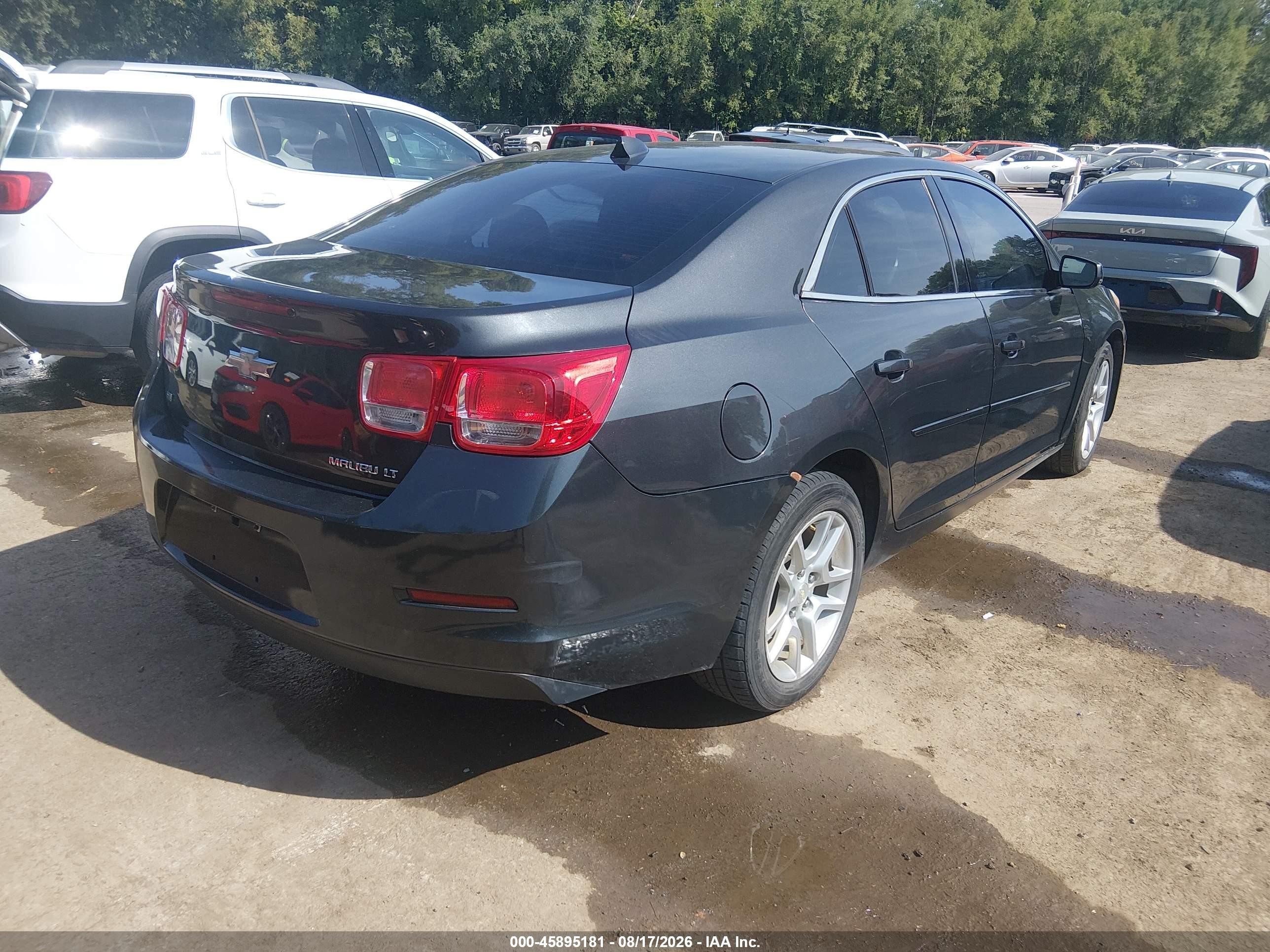 2014 Chevrolet Malibu 1lt Серый vin: 1G11C5SL7EF221060