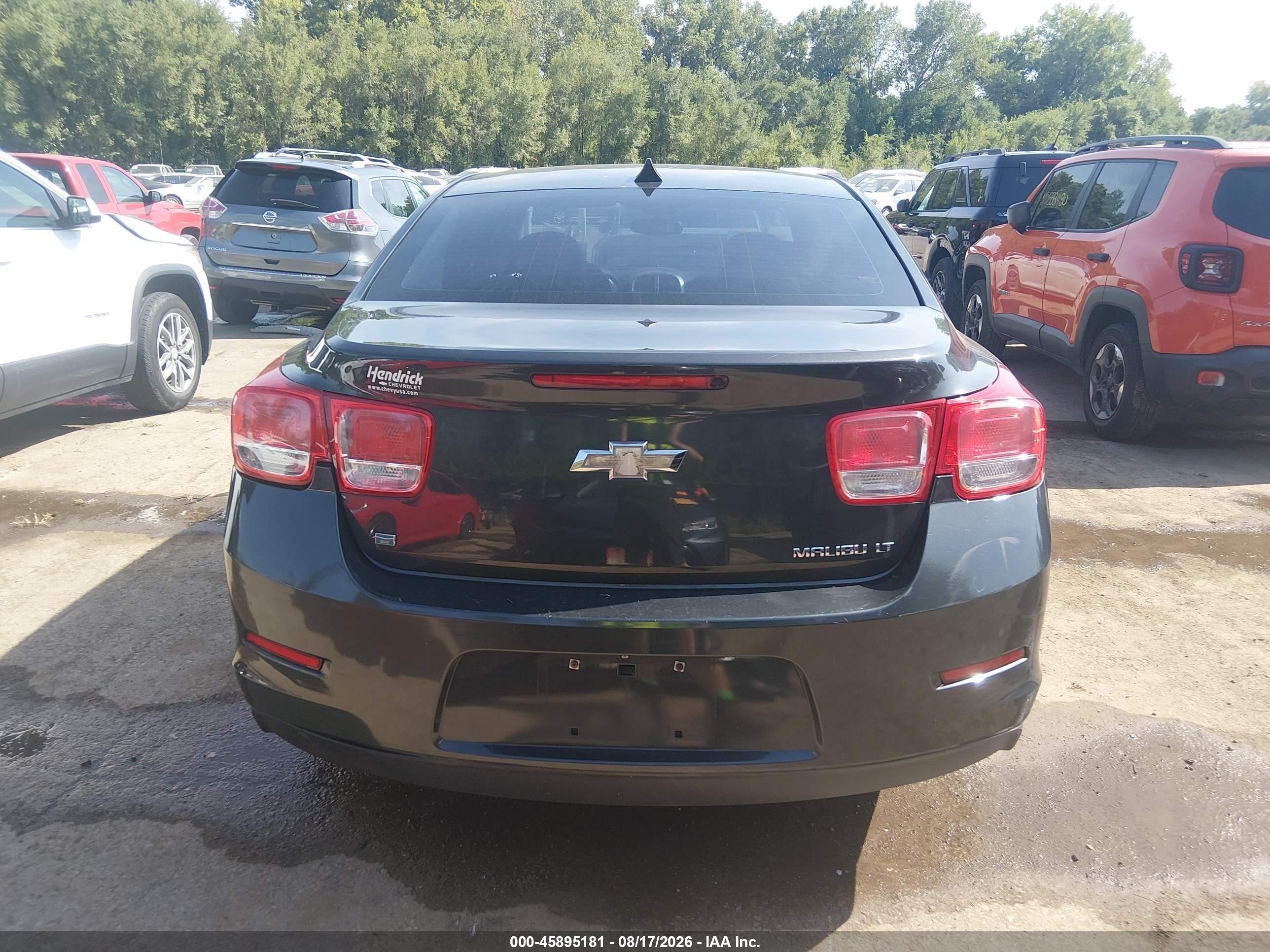 2014 Chevrolet Malibu 1lt Серый vin: 1G11C5SL7EF221060