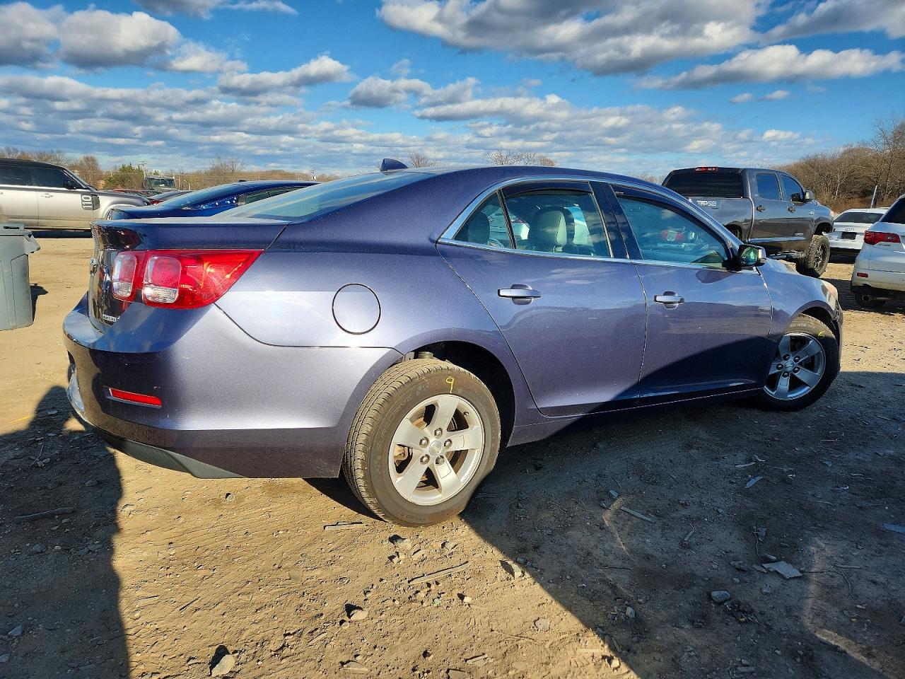 2014 Chevrolet Malibu 1lt Blue vin: 1G11C5SL7EF238649