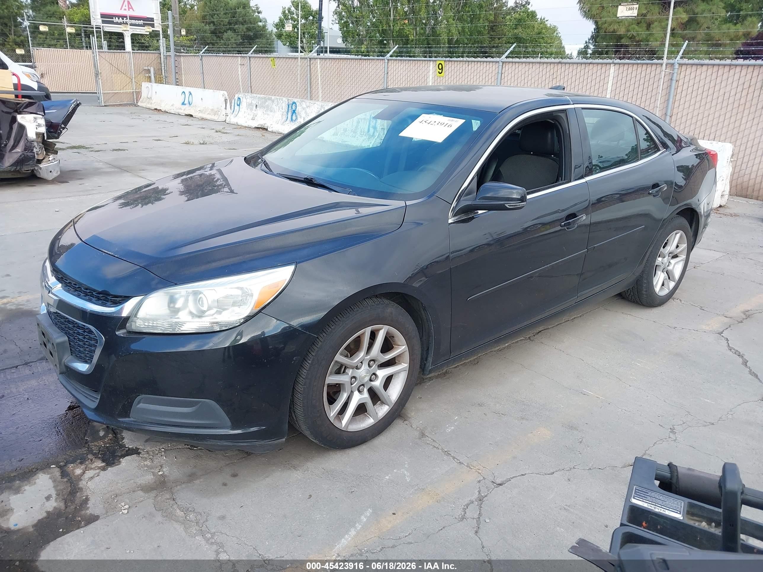 2015 Chevrolet Malibu 1lt Black vin: 1G11C5SL7FF102278