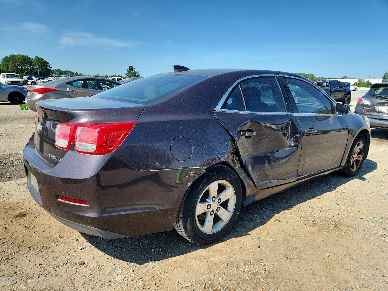 2015 Chevrolet Malibu 1lt Brown vin: 1G11C5SL7FF144675