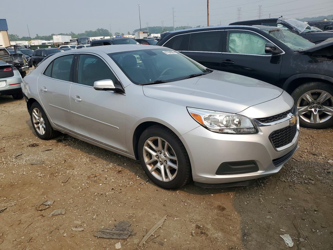 2015 Chevrolet Malibu 1lt Silver vin: 1G11C5SL7FF183038