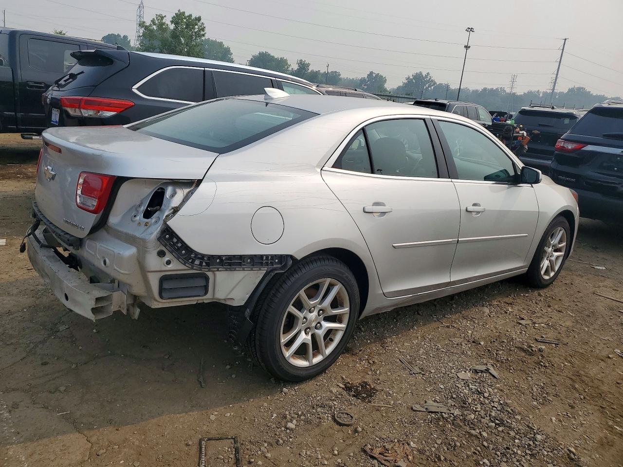 2015 Chevrolet Malibu 1lt Silver vin: 1G11C5SL7FF183038