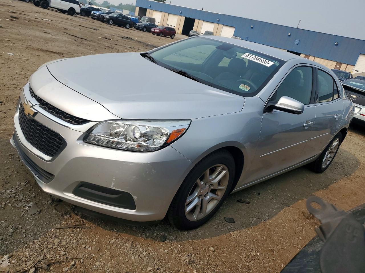 2015 Chevrolet Malibu 1lt Silver vin: 1G11C5SL7FF183038