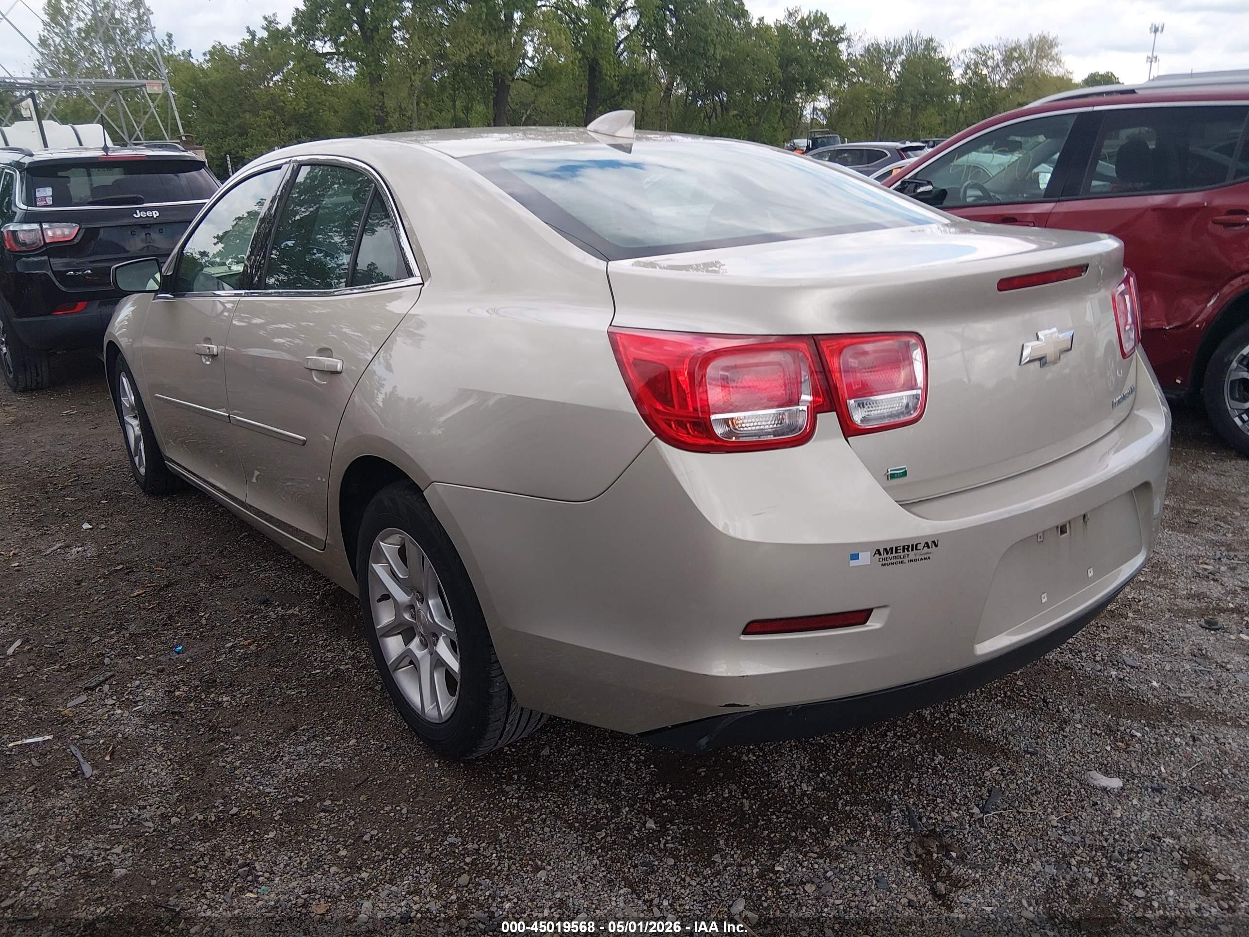 2015 Chevrolet Malibu 1lt Beige vin: 1G11C5SL7FF212683