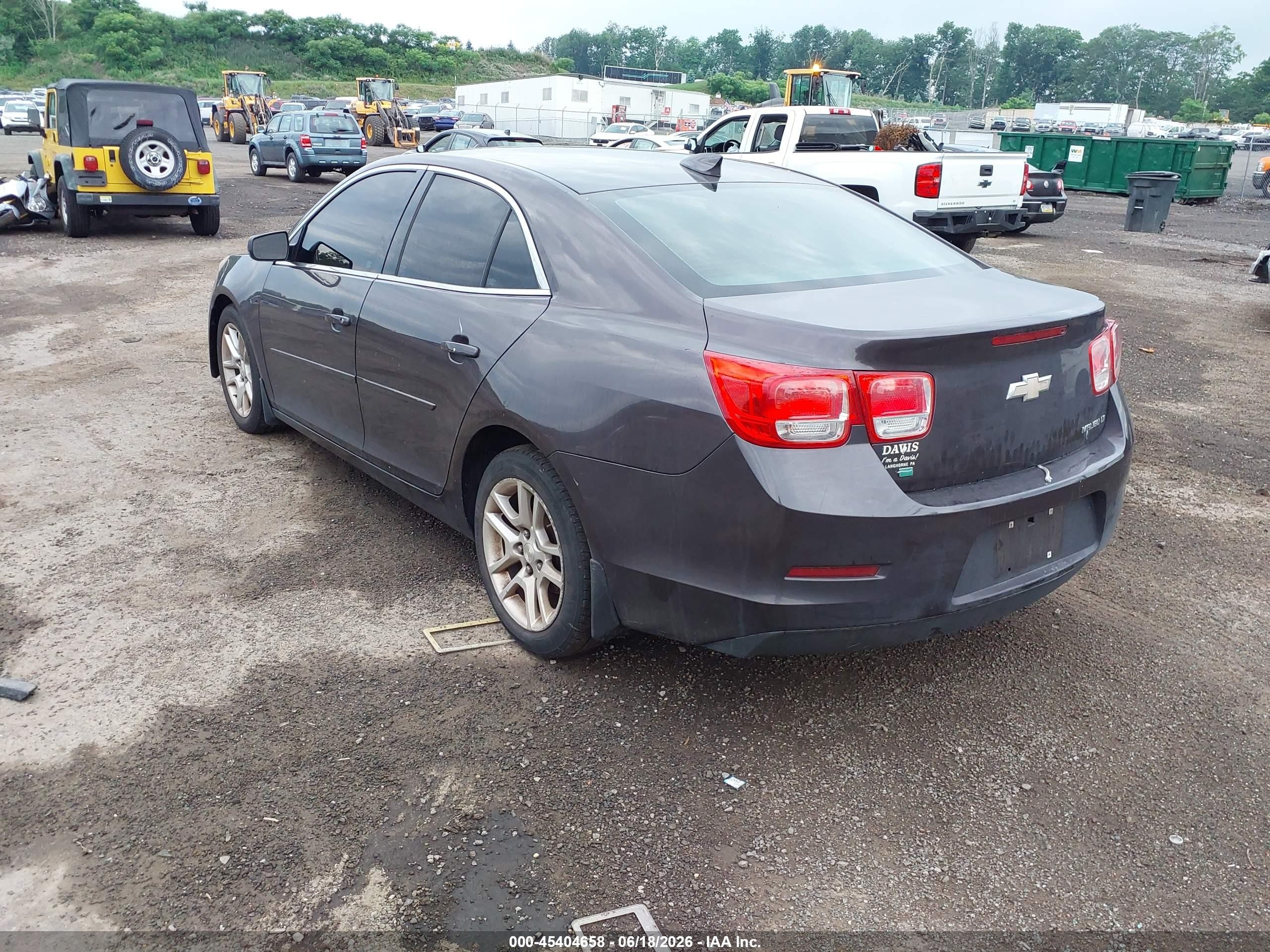2015 Chevrolet Malibu 1lt Purple vin: 1G11C5SL7FF231024