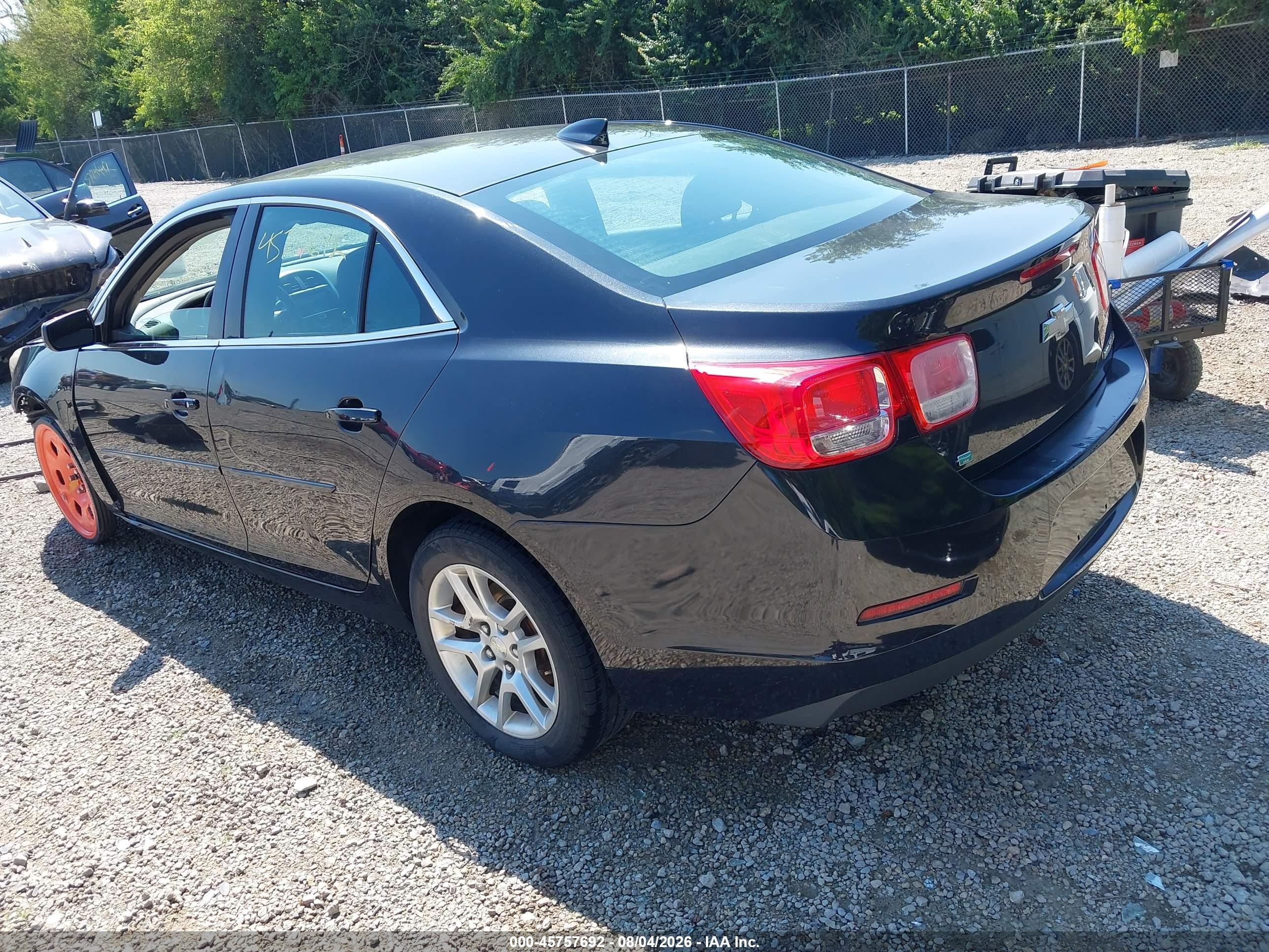 2015 Chevrolet Malibu 1lt Black vin: 1G11C5SL7FF259471