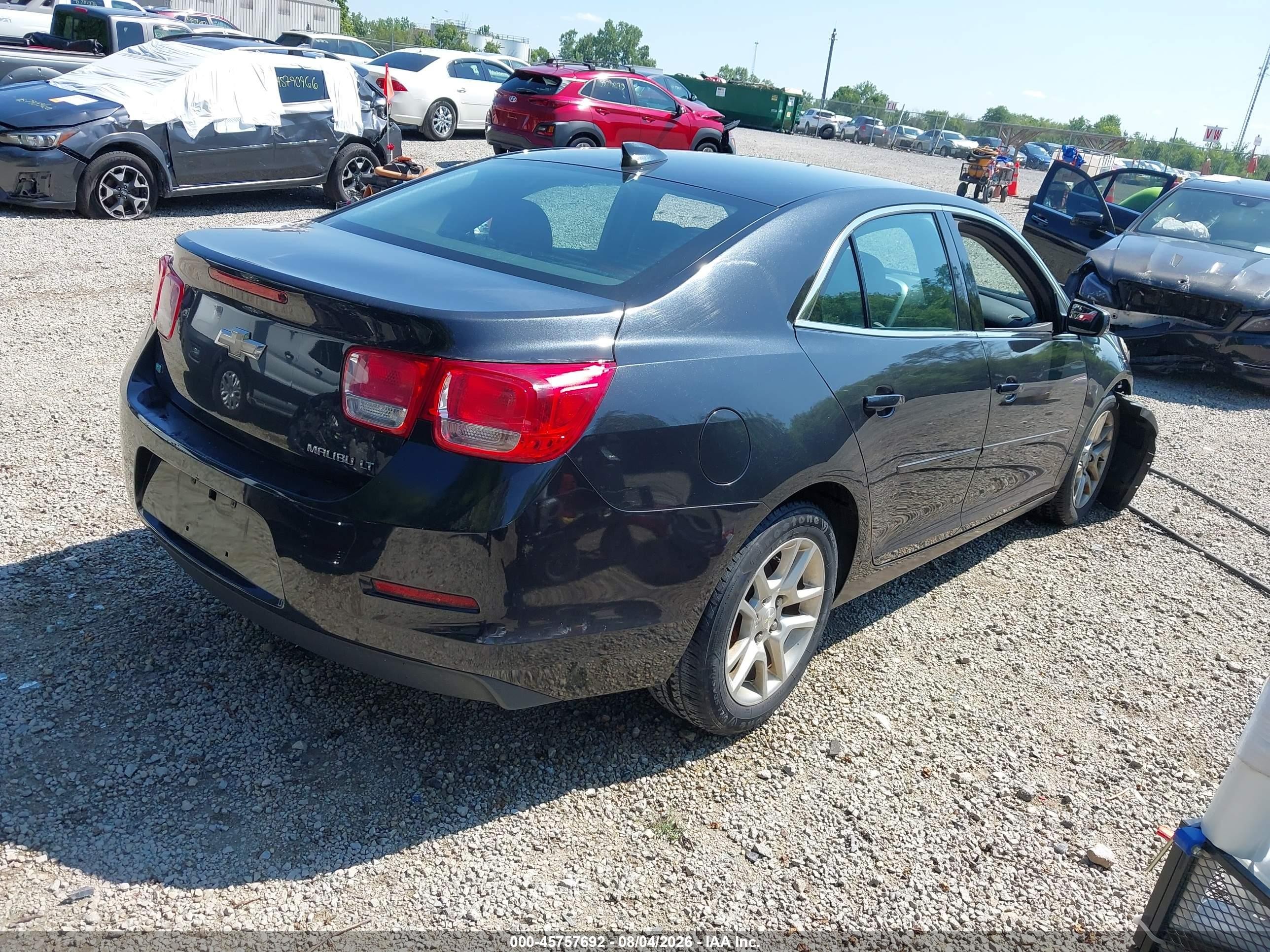 2015 Chevrolet Malibu 1lt Black vin: 1G11C5SL7FF259471