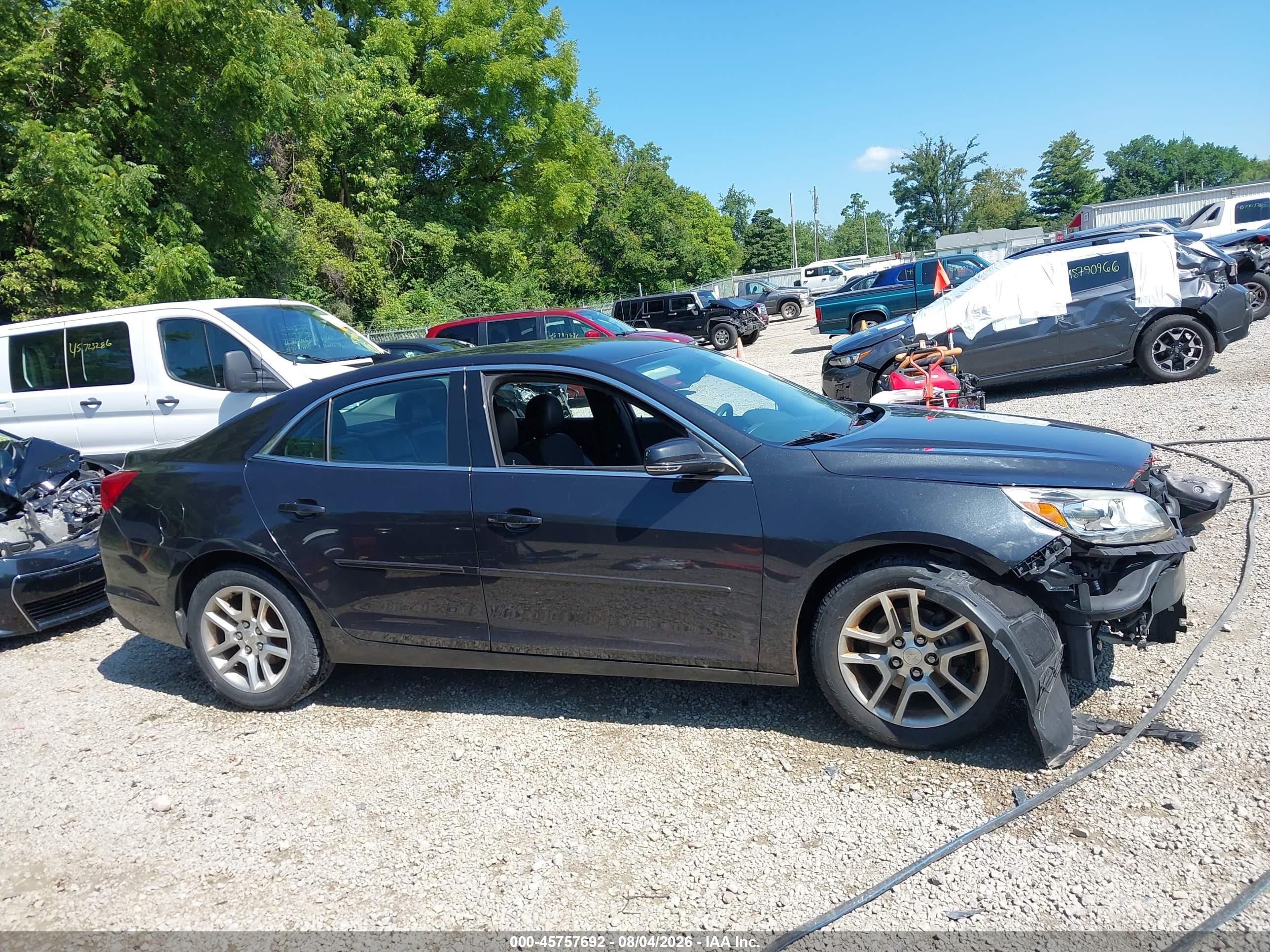 2015 Chevrolet Malibu 1lt Black vin: 1G11C5SL7FF259471
