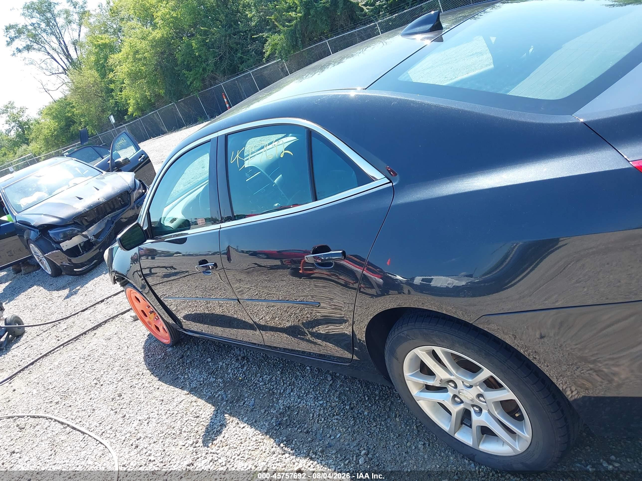 2015 Chevrolet Malibu 1lt Black vin: 1G11C5SL7FF259471