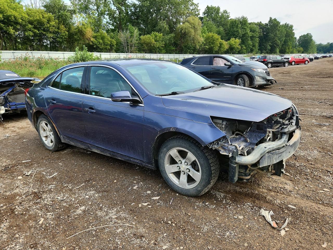 2015 Chevrolet Malibu 1lt Синий vin: 1G11C5SL7FF268462