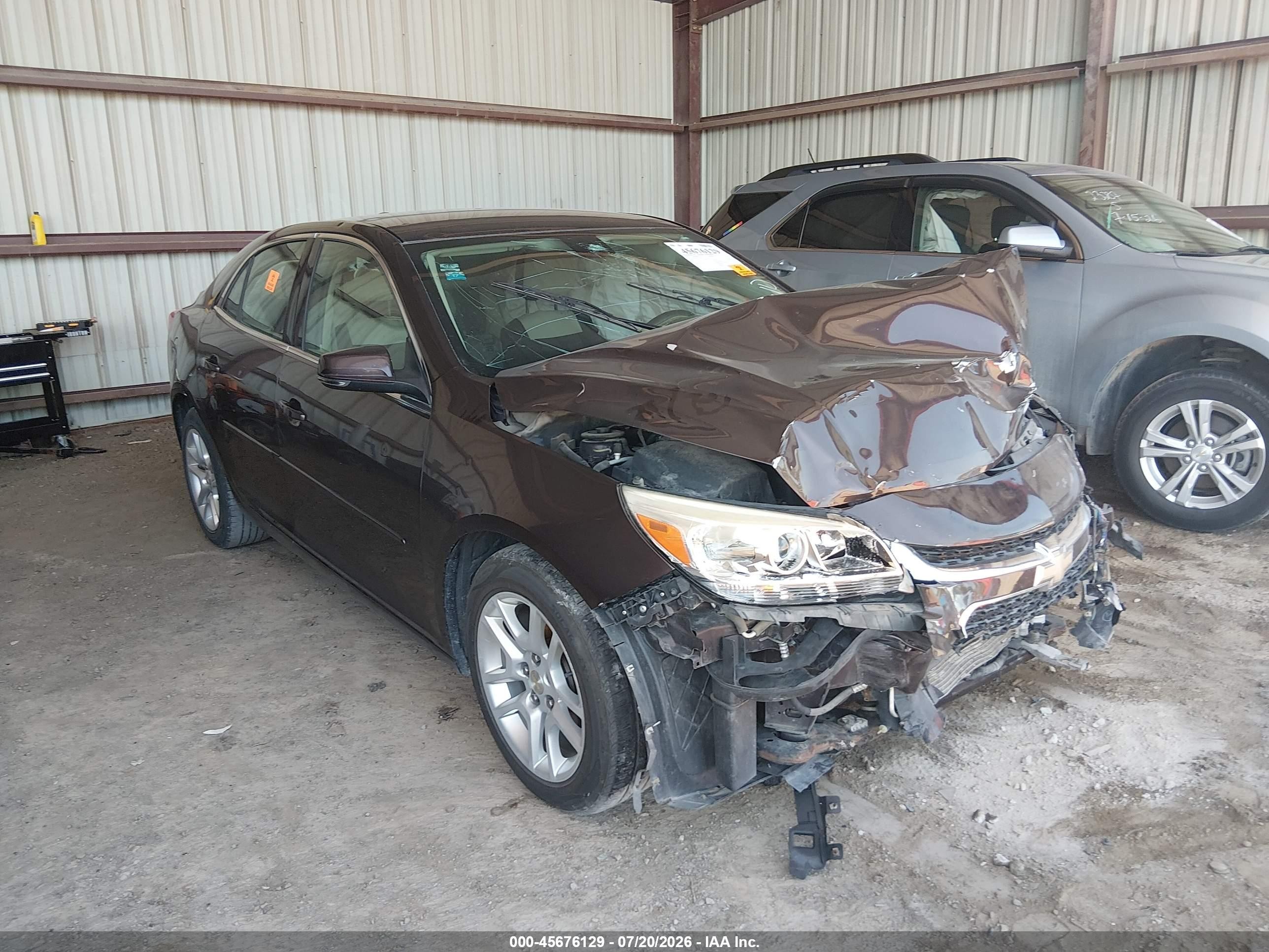 2015 Chevrolet Malibu 1lt Brown vin: 1G11C5SL7FF288534