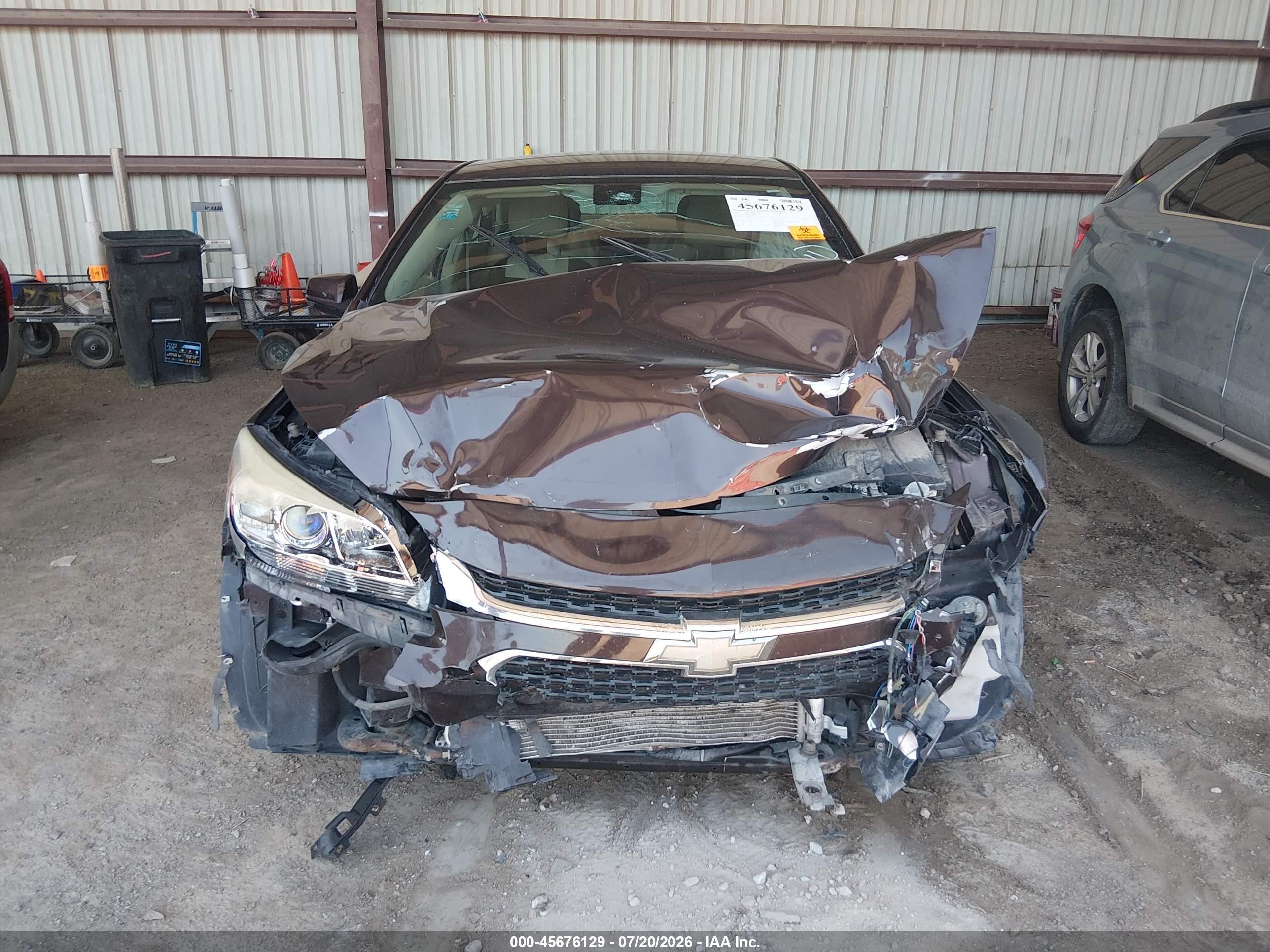 2015 Chevrolet Malibu 1lt Brown vin: 1G11C5SL7FF288534