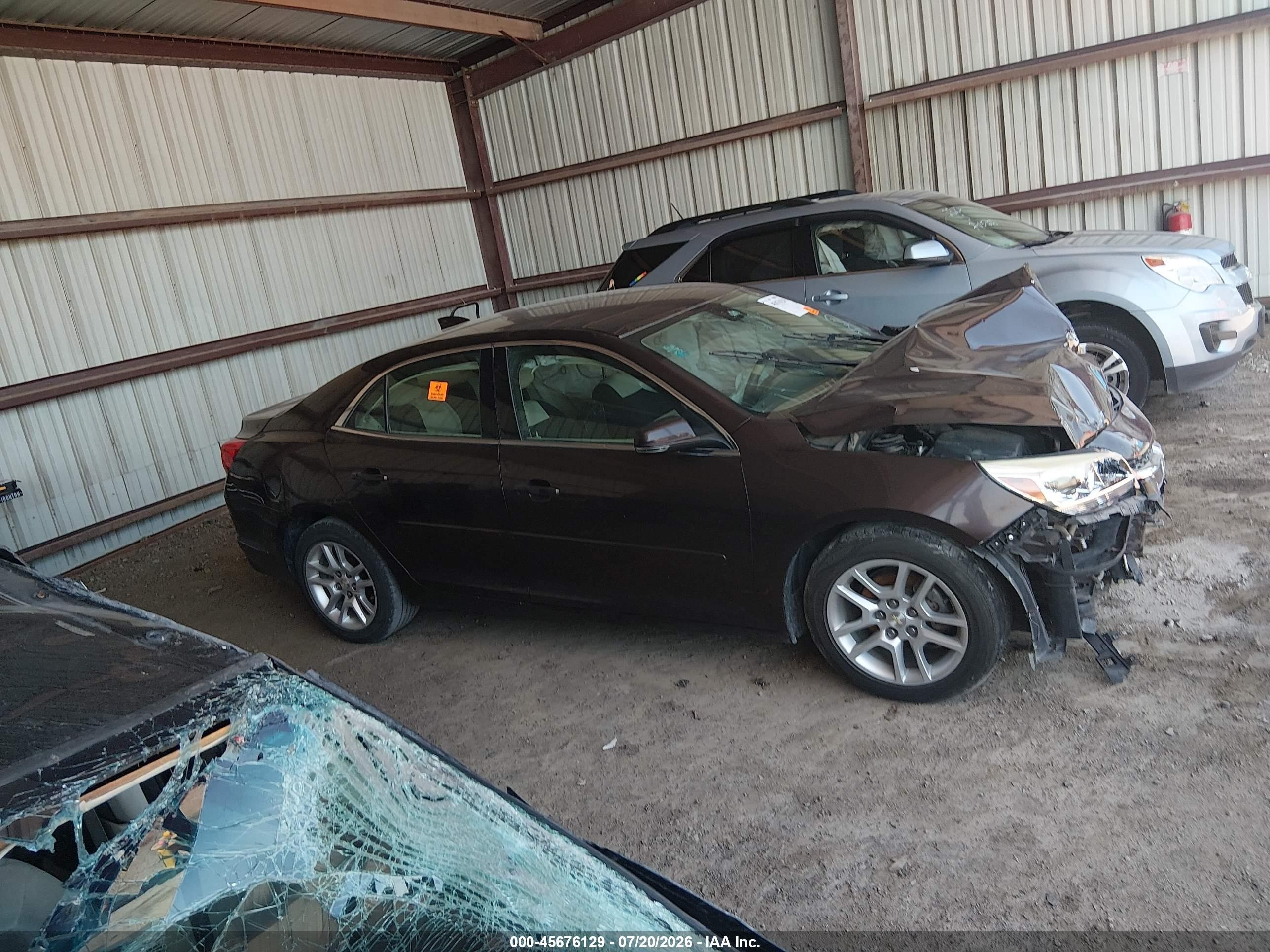 2015 Chevrolet Malibu 1lt Brown vin: 1G11C5SL7FF288534