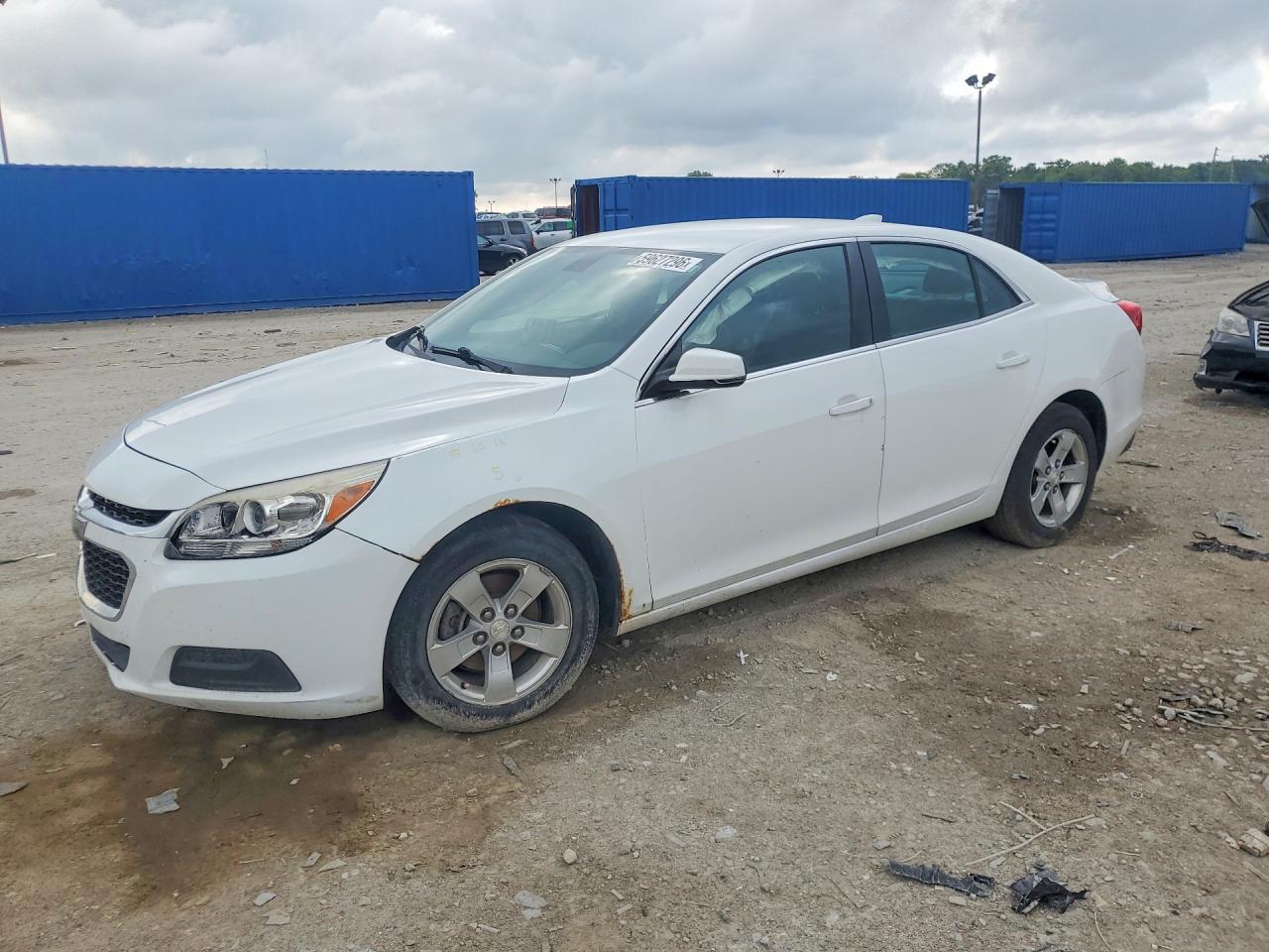 2015 Chevrolet Malibu 1lt White vin: 1G11C5SL7FF303999