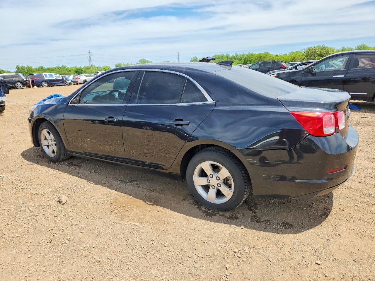 2015 Chevrolet Malibu 1lt Black vin: 1G11C5SL7FF311665