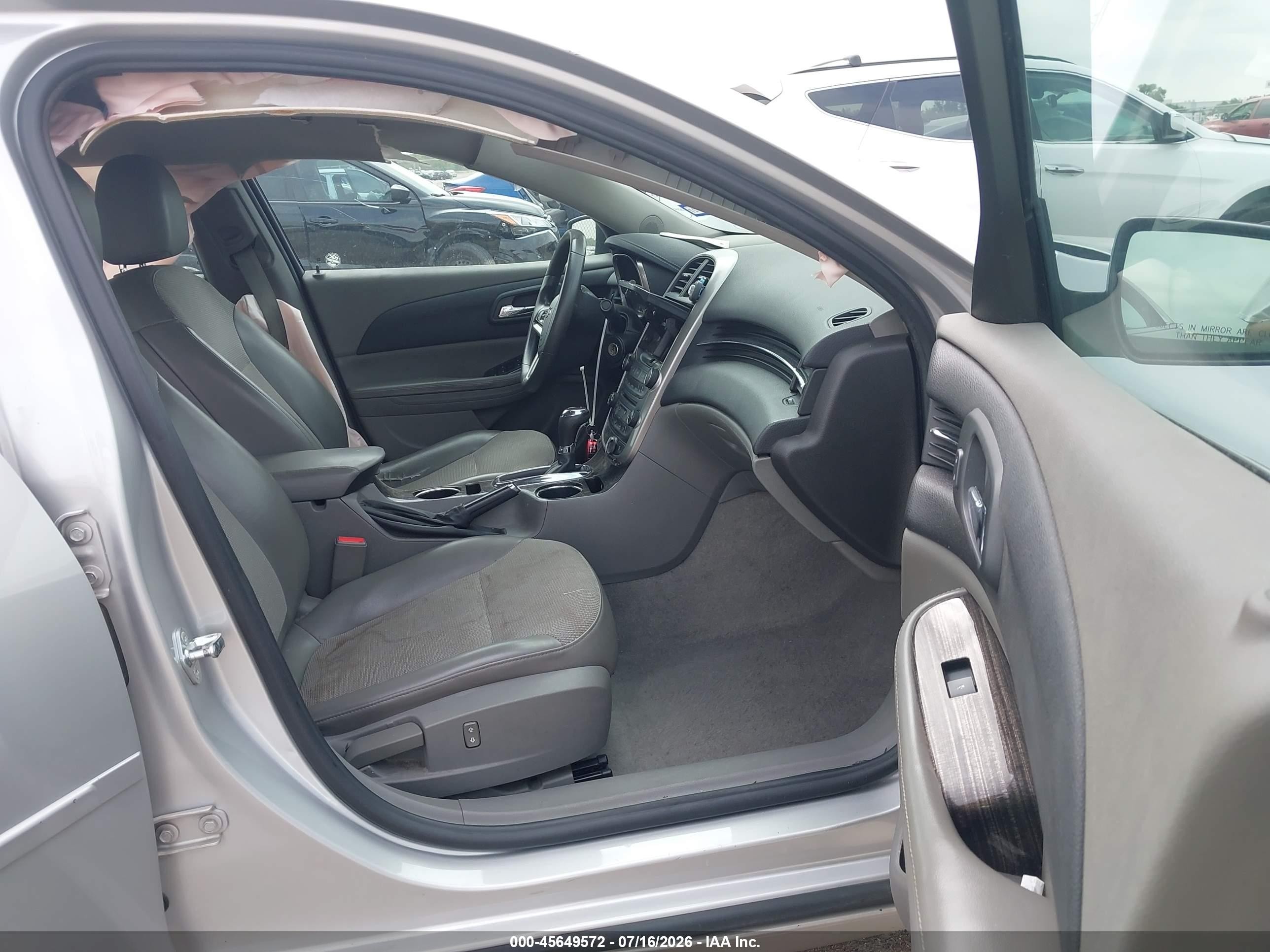2015 Chevrolet Malibu 1lt Silver vin: 1G11C5SL7FF323086