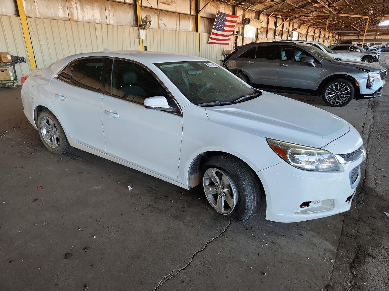 2015 Chevrolet Malibu 1lt White vin: 1G11C5SL7FF345735