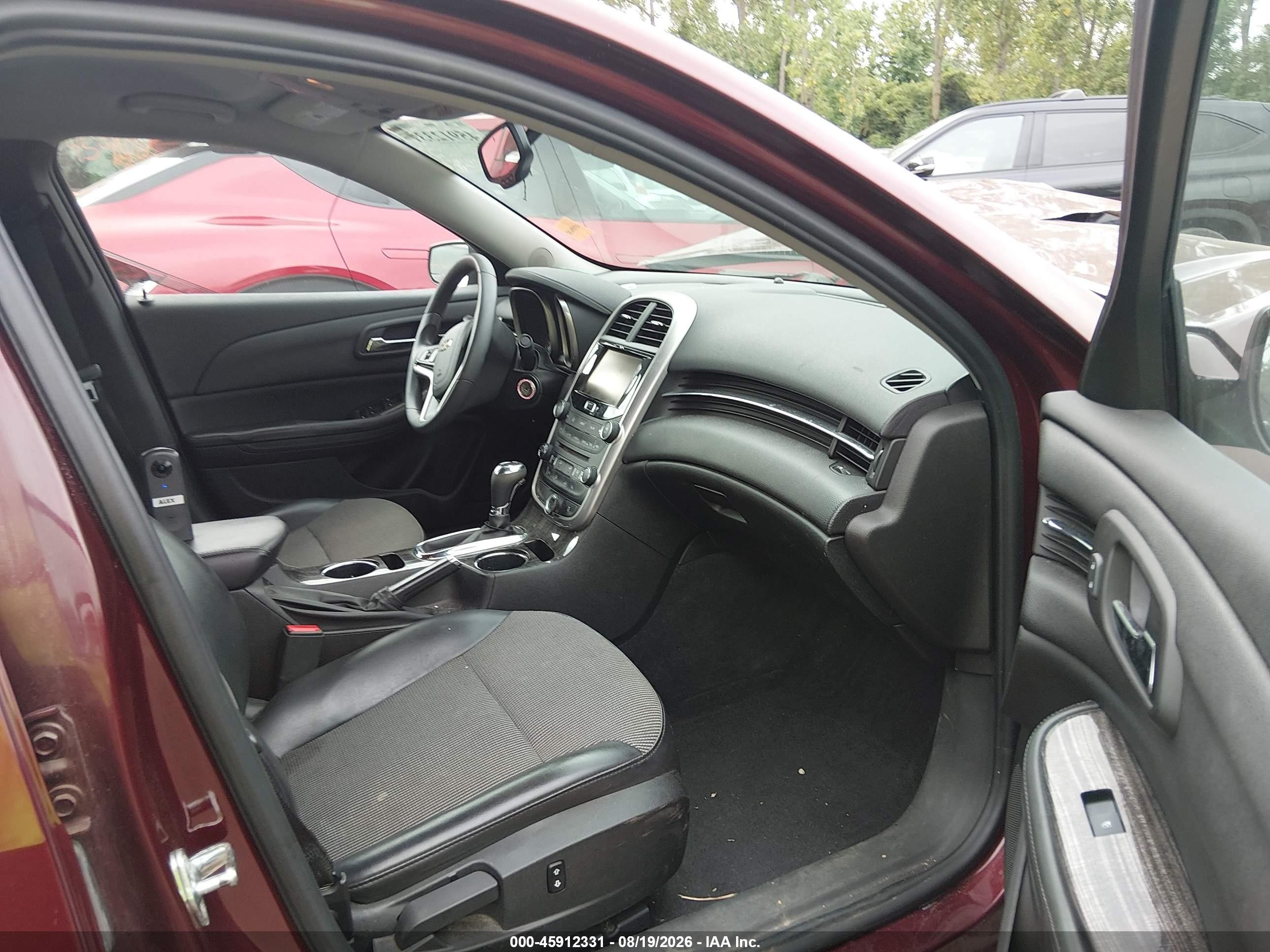 2015 Chevrolet Malibu 1lt Burgundy vin: 1G11C5SL7FF348649
