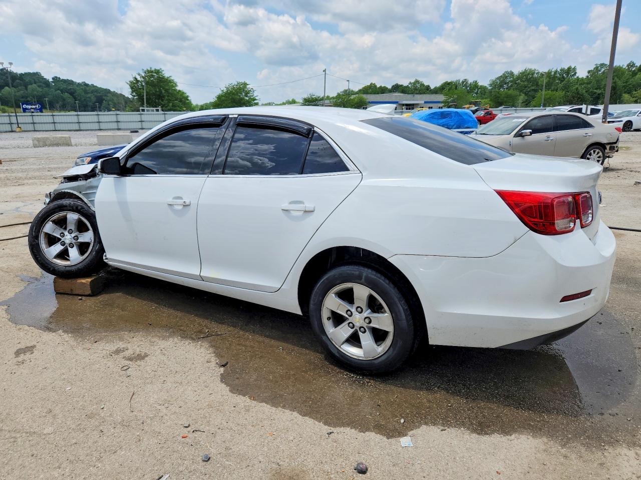 2015 Chevrolet Malibu 1lt White vin: 1G11C5SL7FF354726