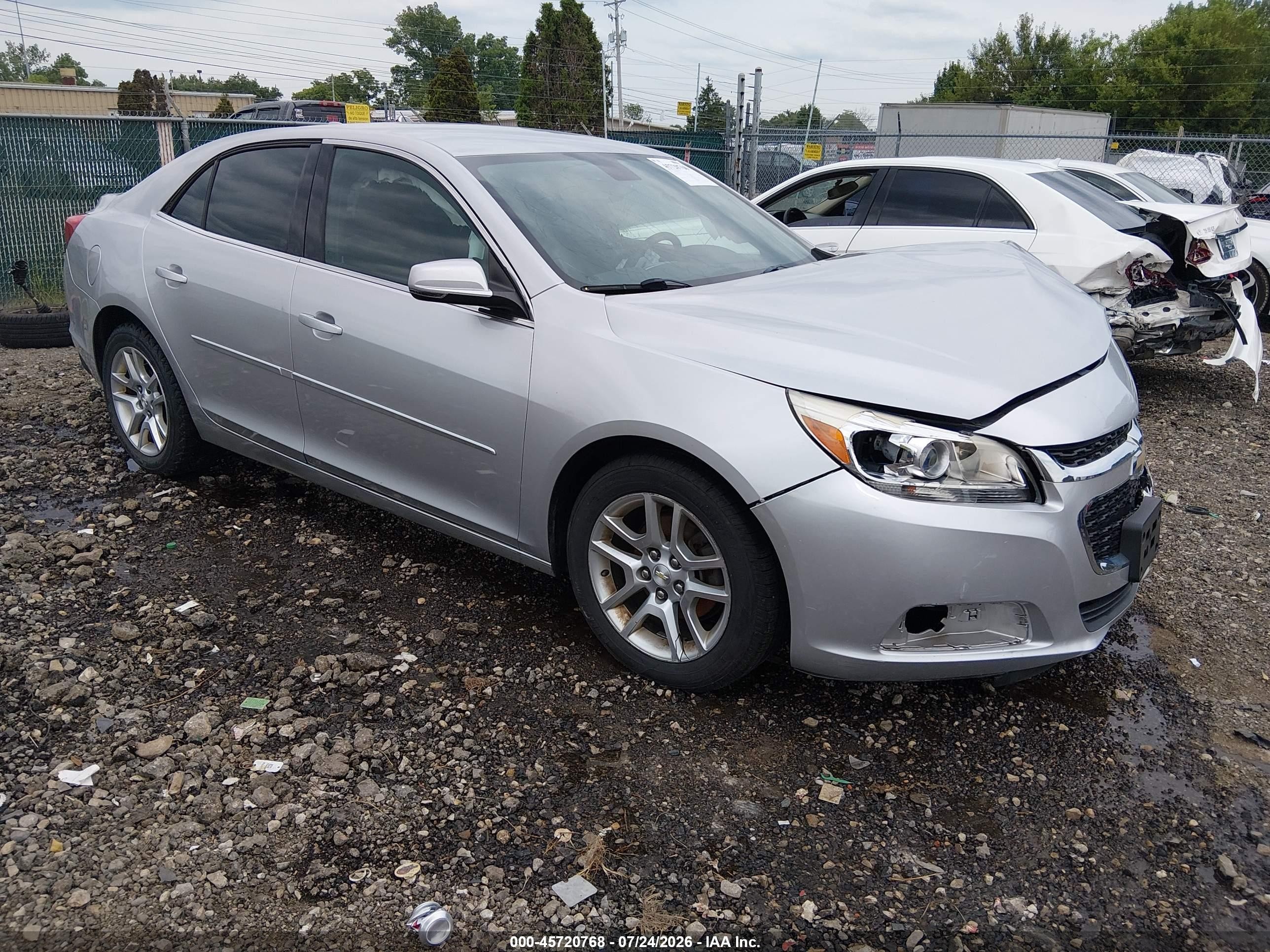 2014 Chevrolet Malibu 1lt Silver vin: 1G11C5SL8EF131559