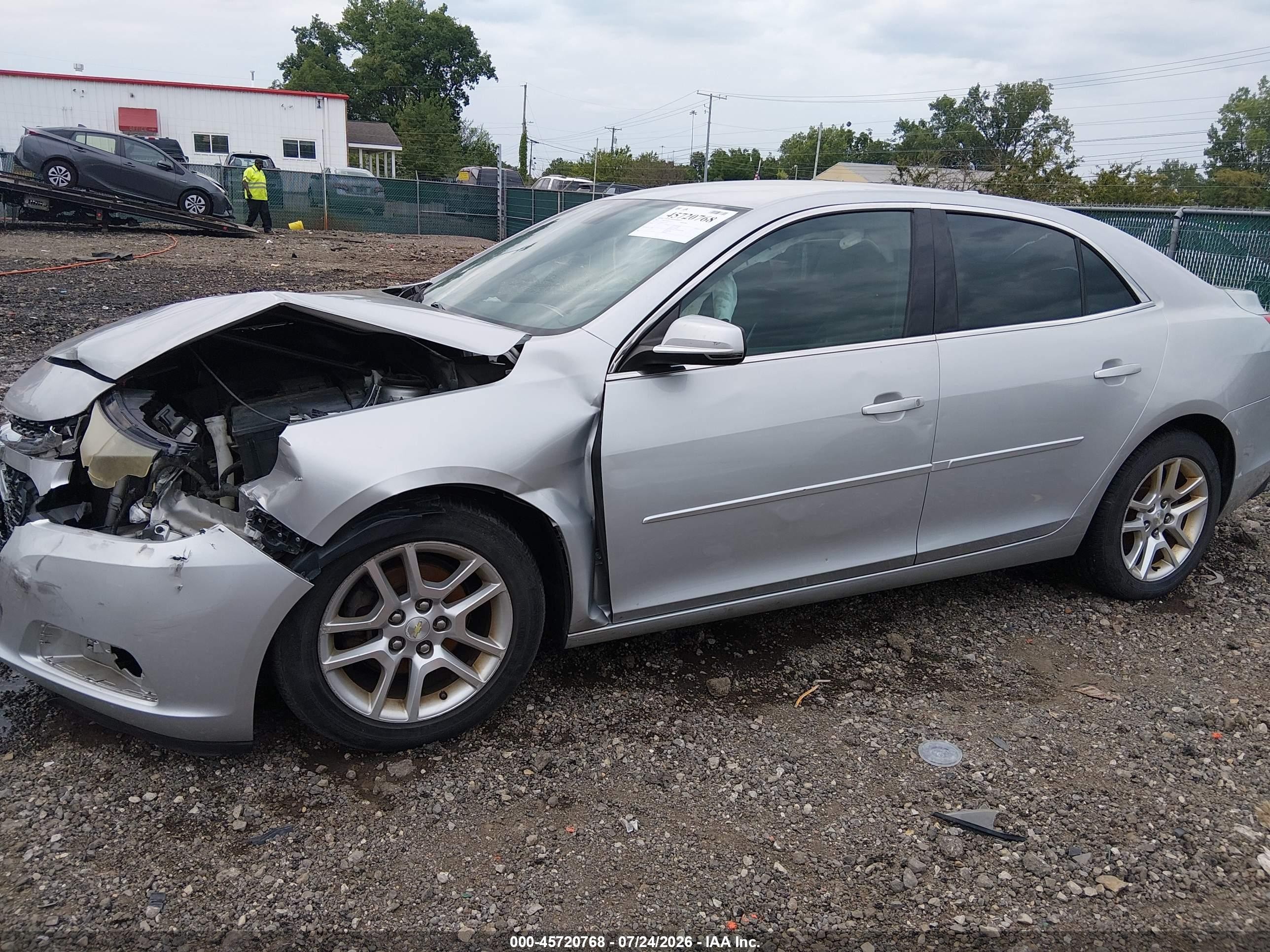 2014 Chevrolet Malibu 1lt Серебряный vin: 1G11C5SL8EF131559