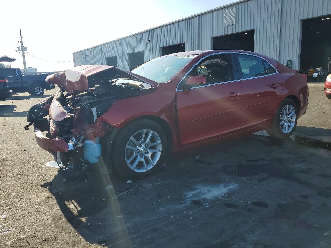 2014 Chevrolet Malibu 1lt Red vin: 1G11C5SL8EF162844