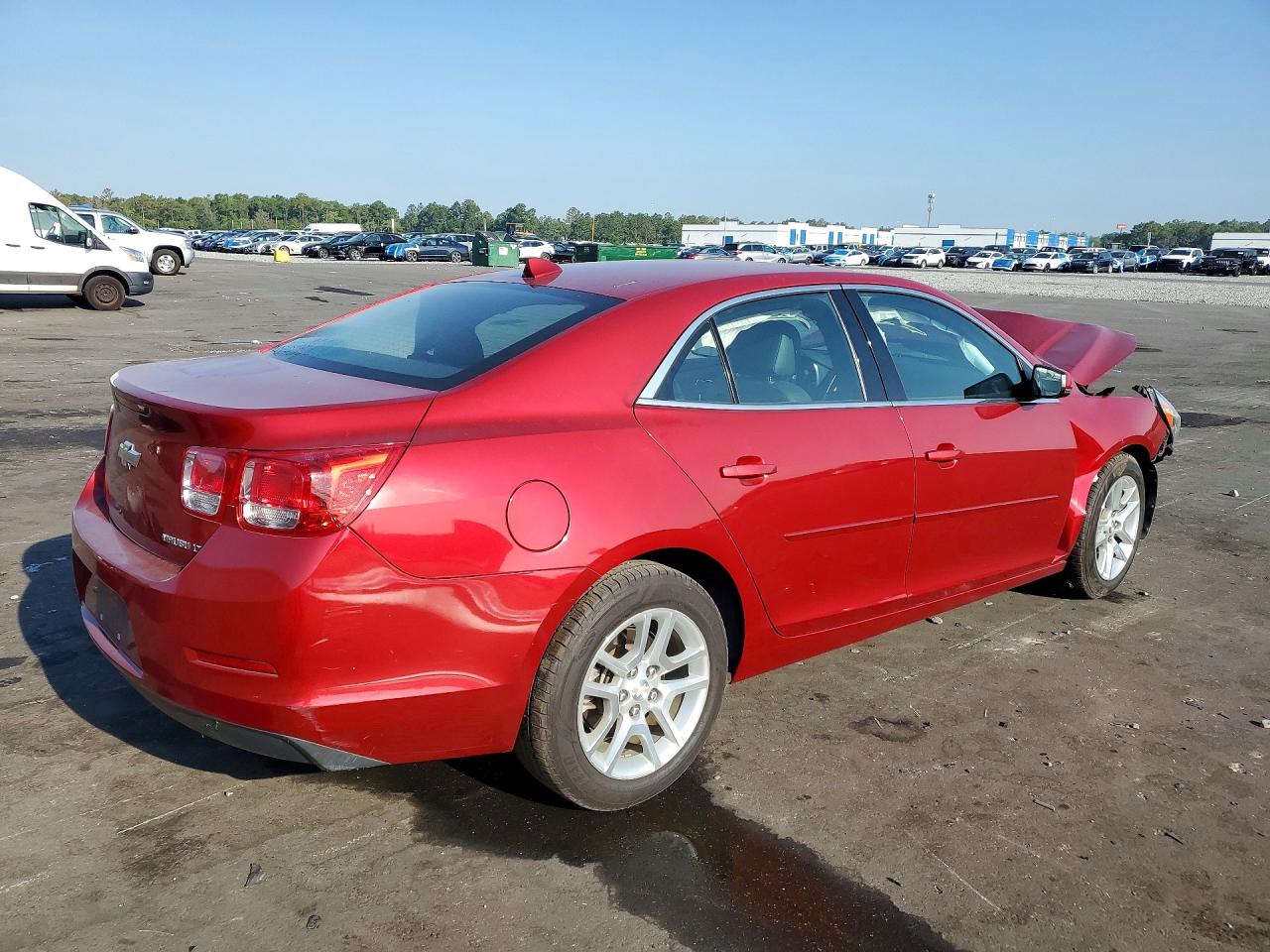 2014 Chevrolet Malibu 1lt Red vin: 1G11C5SL8EF162844