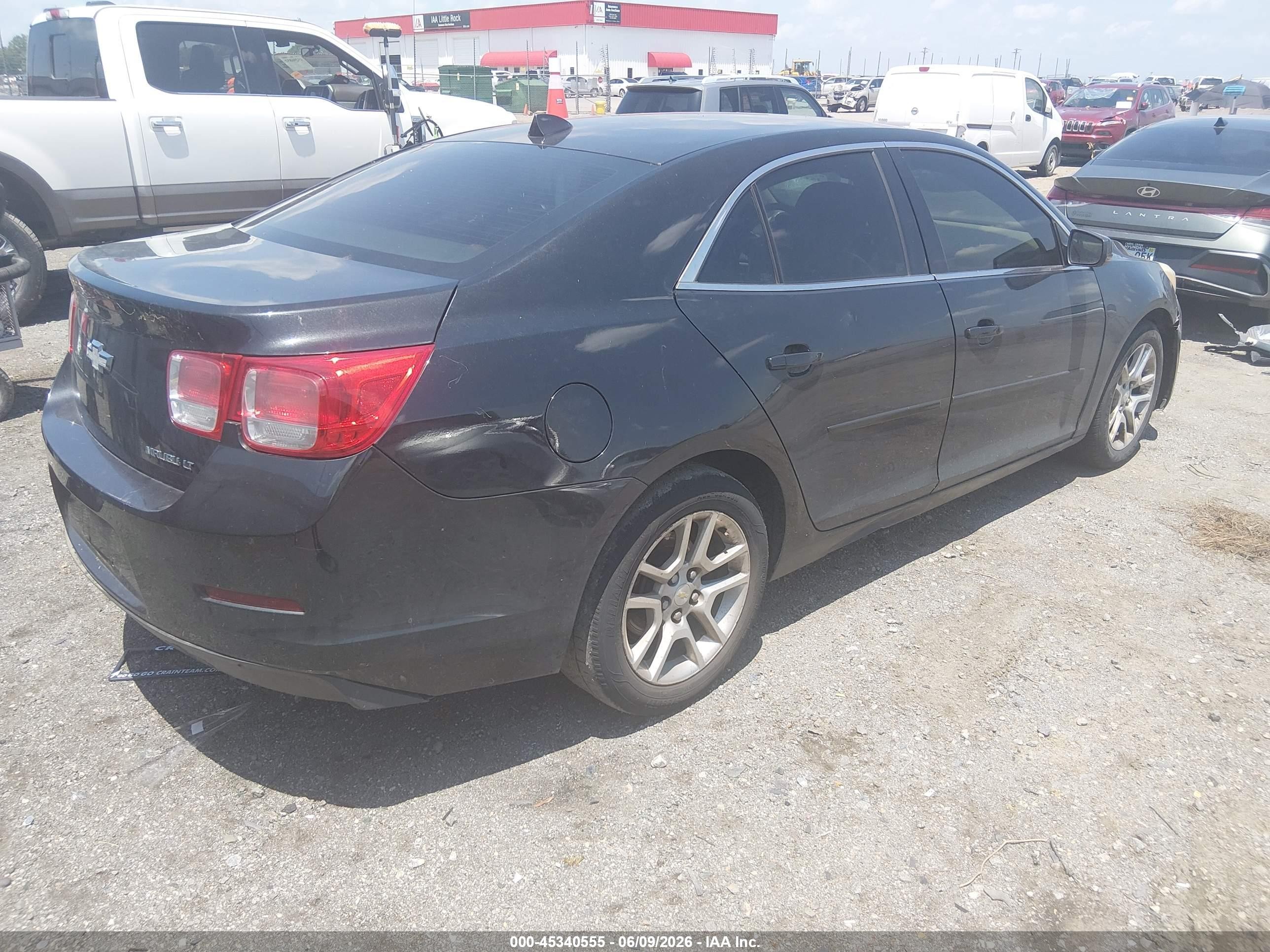 2014 Chevrolet Malibu 1lt Black vin: 1G11C5SL8EF163119