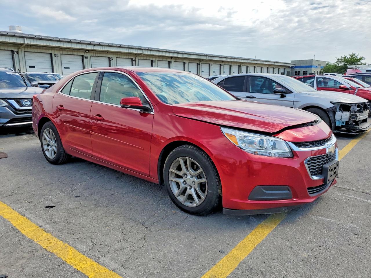 2014 Chevrolet Malibu 1lt Red vin: 1G11C5SL8EF174654