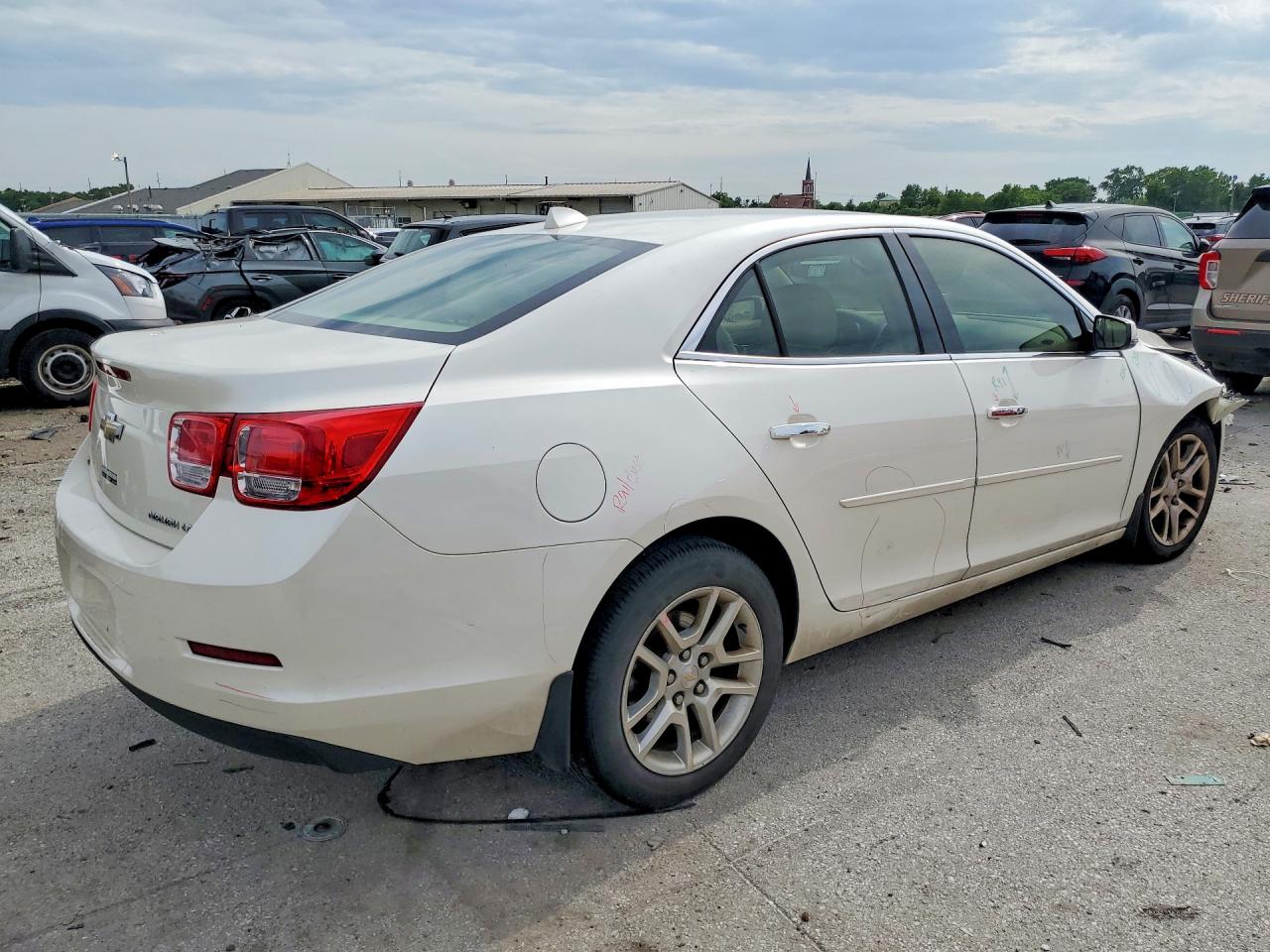 2014 Chevrolet Malibu 1lt Cream vin: 1G11C5SL8EF278643