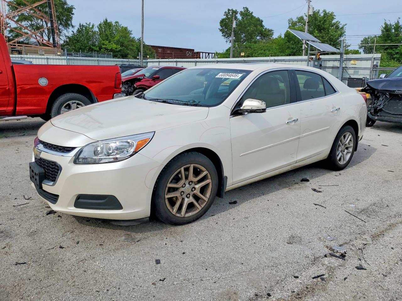 2014 Chevrolet Malibu 1lt Cream vin: 1G11C5SL8EF278643