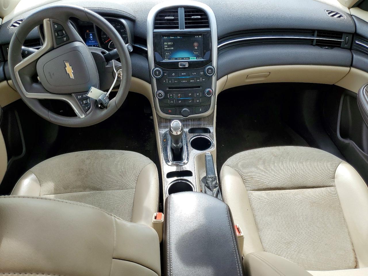 2014 Chevrolet Malibu 1lt Cream vin: 1G11C5SL8EF278643