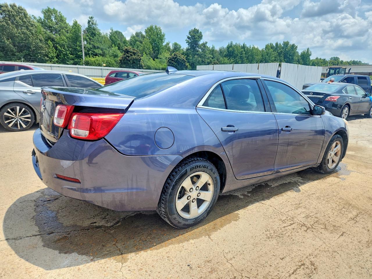 2014 Chevrolet Malibu 1lt Blue vin: 1G11C5SL8EF289495