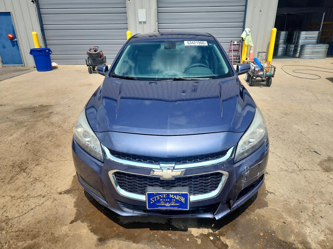 2014 Chevrolet Malibu 1lt Blue vin: 1G11C5SL8EF289495