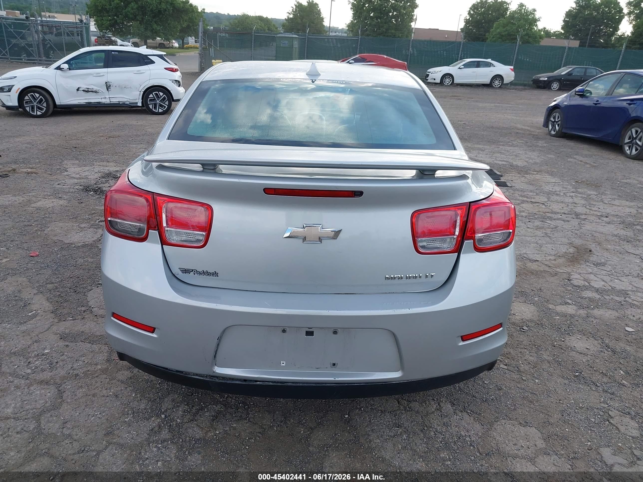 2014 Chevrolet Malibu 1lt Silver vin: 1G11C5SL8EU124204