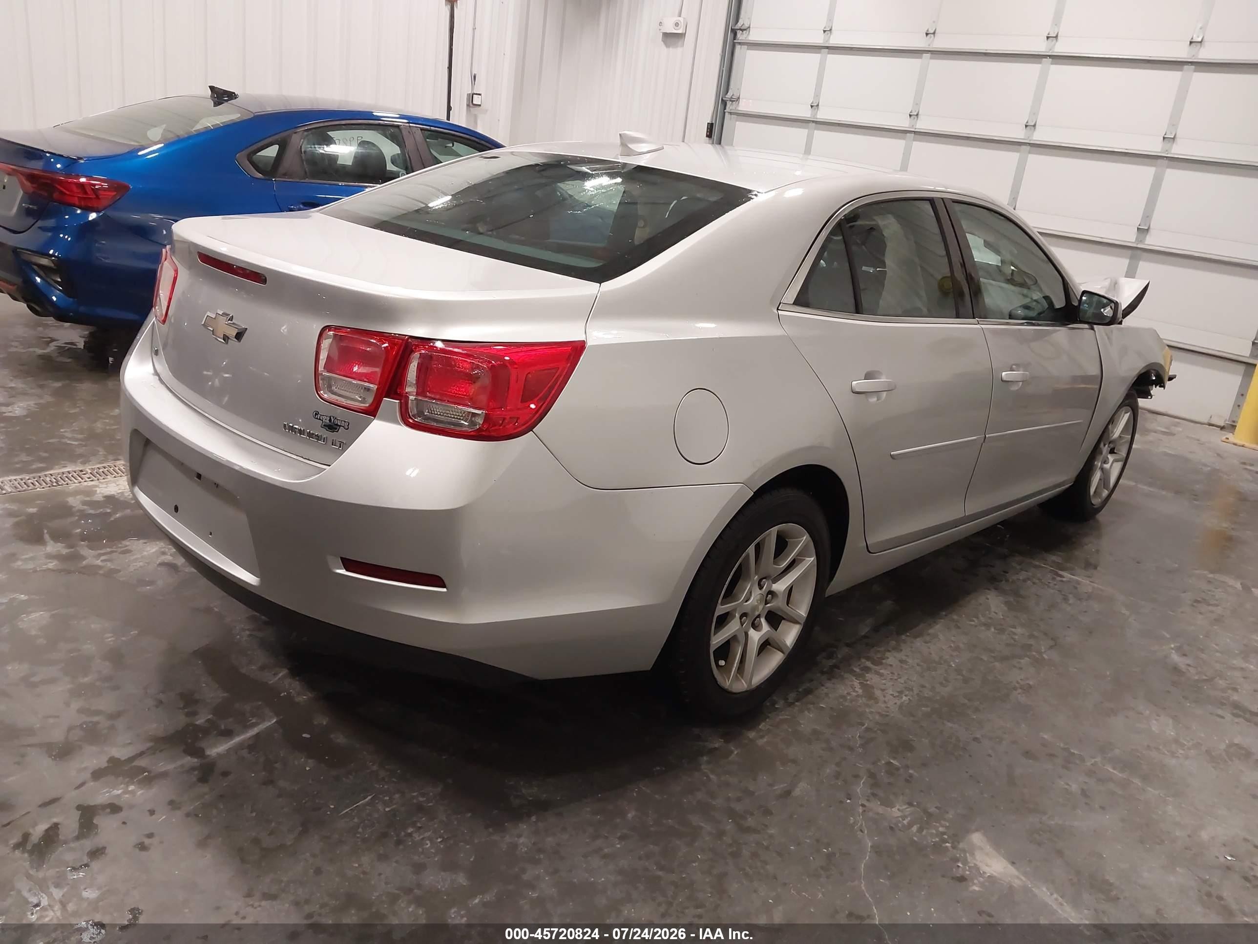 2015 Chevrolet Malibu 1lt Silver vin: 1G11C5SL8FF107991