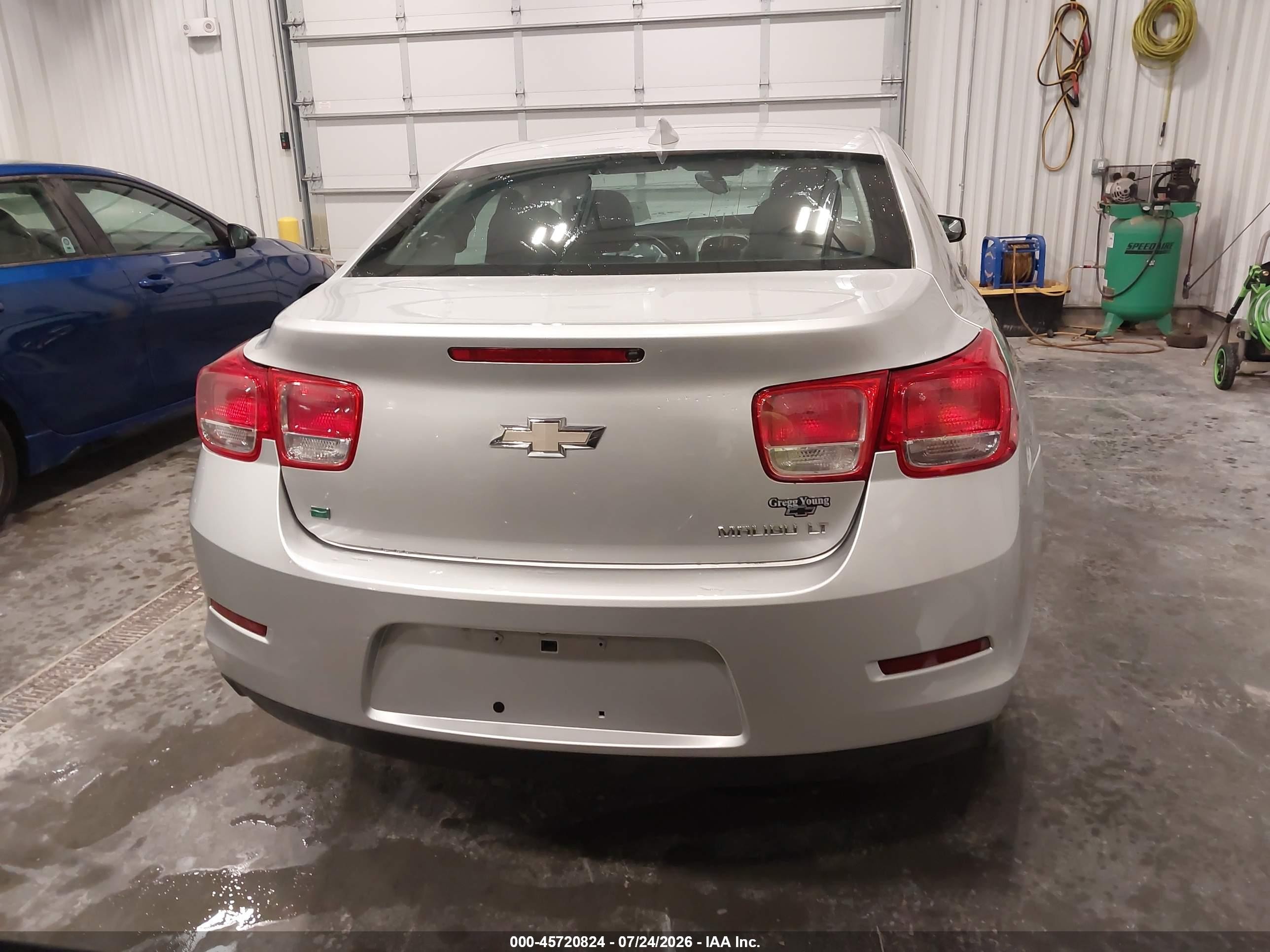 2015 Chevrolet Malibu 1lt Silver vin: 1G11C5SL8FF107991